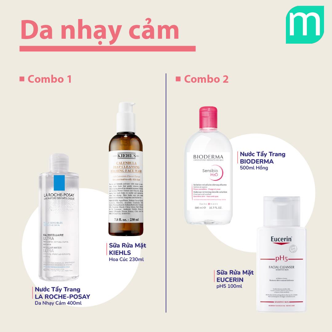 Gợi Ý Combo Làm Sạch Cho Từng Tình Trạng Da