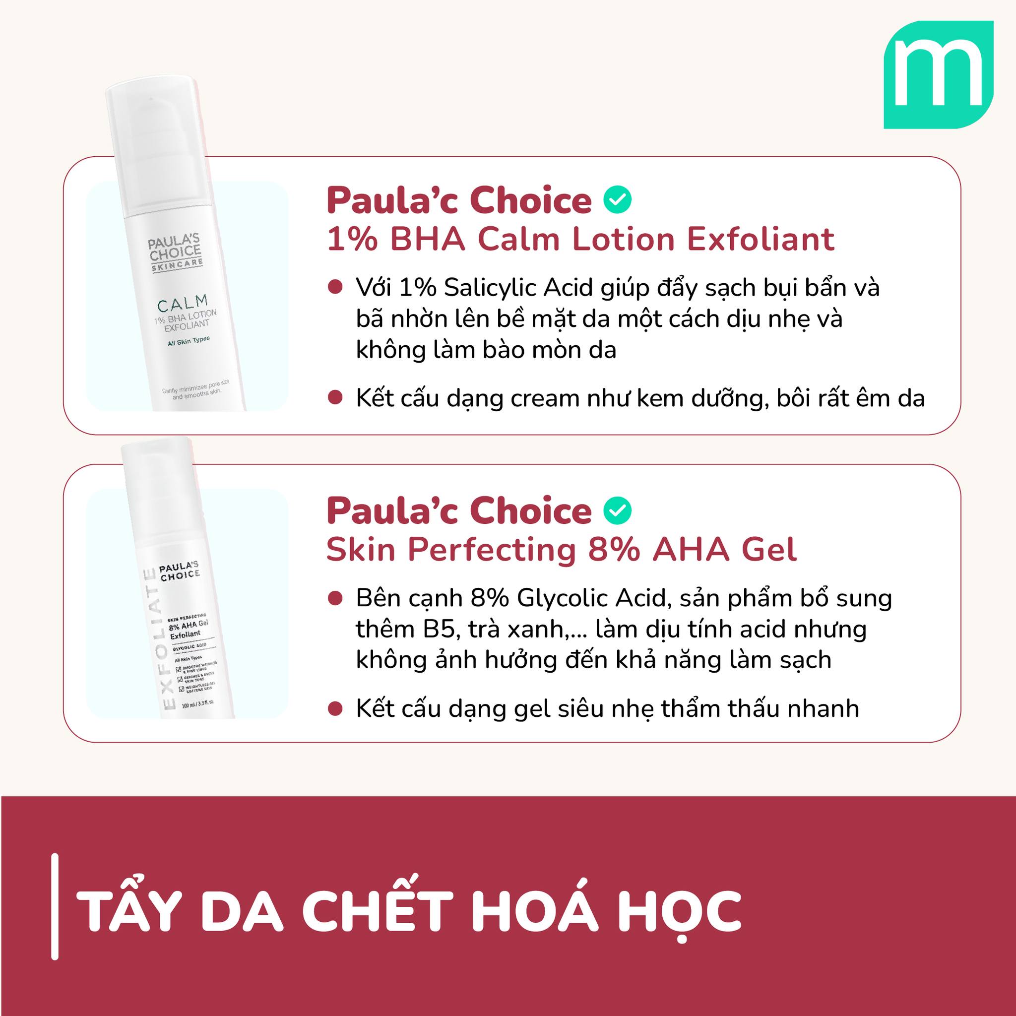 Tẩy Da Chết Khuyên Dùng Cho Da Nhạy Cảm