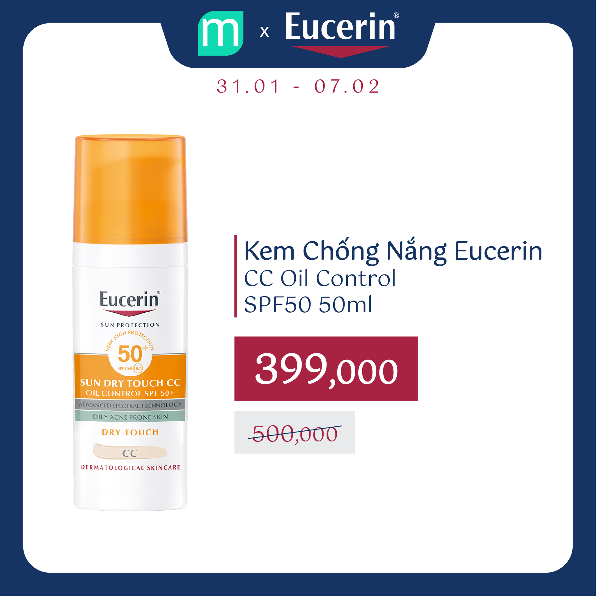 Mở Bát Quý Mão – Eucerin BÃO SALE 20% Toàn Bộ Sản Phẩm