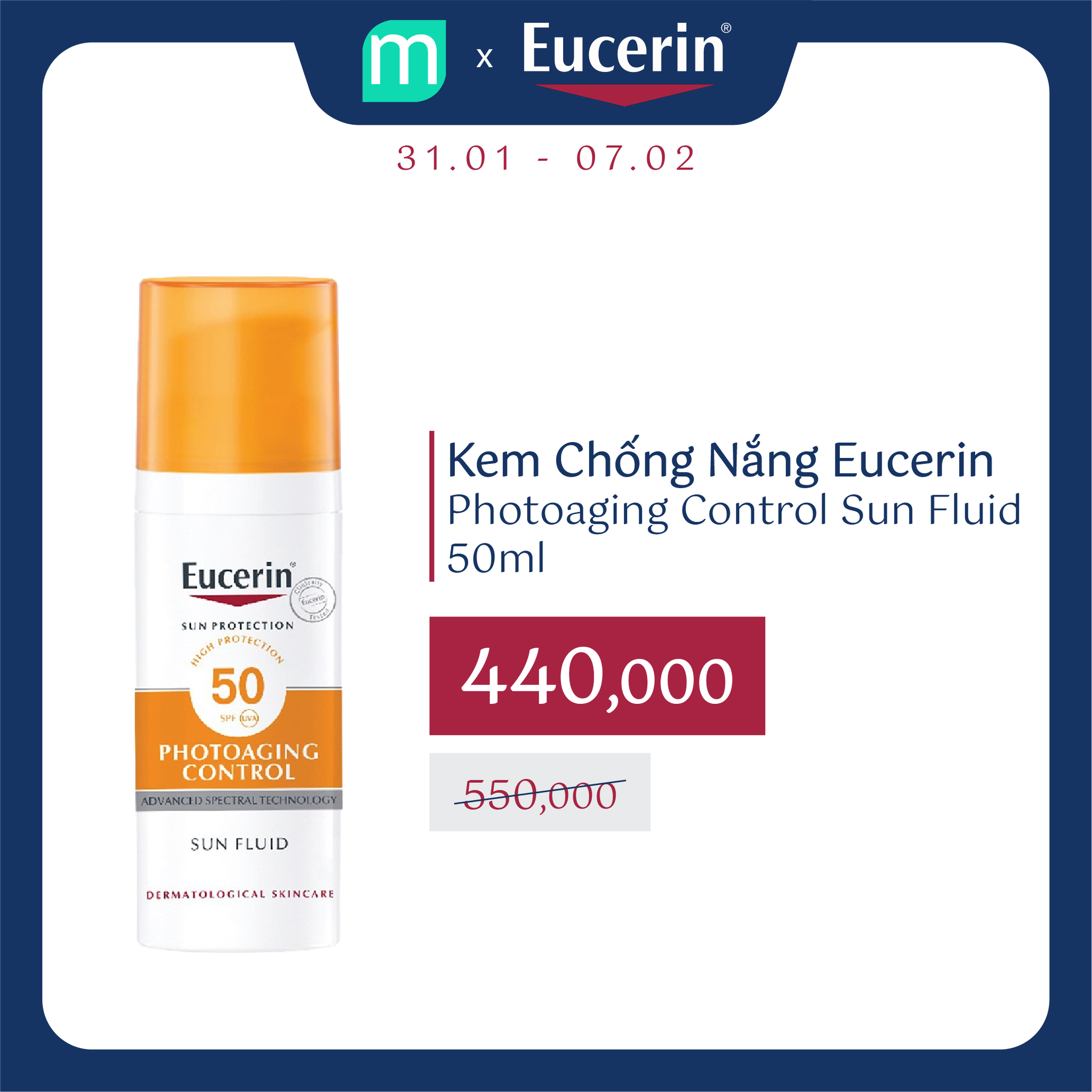 Mở Bát Quý Mão – Eucerin BÃO SALE 20% Toàn Bộ Sản Phẩm