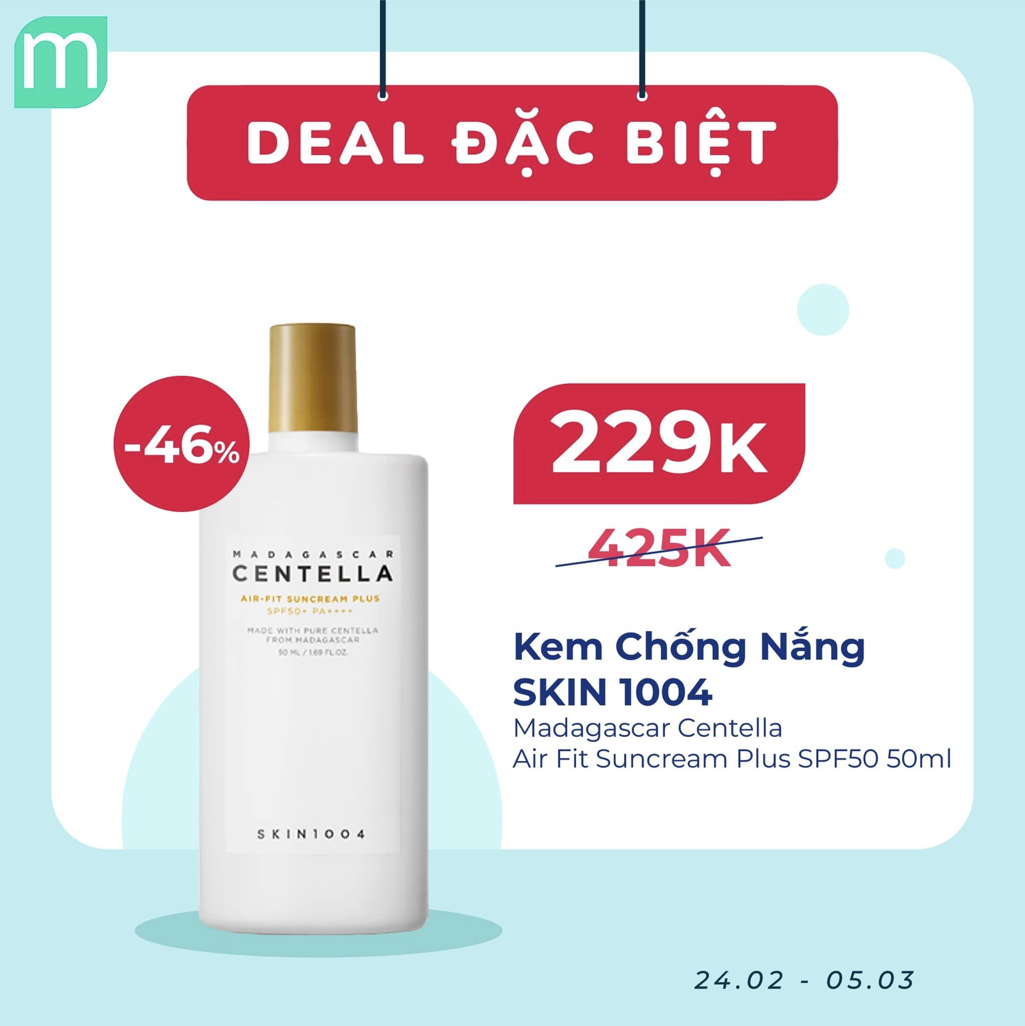 NGÀY HỘI SALE SKINCARE CƠ BẢN