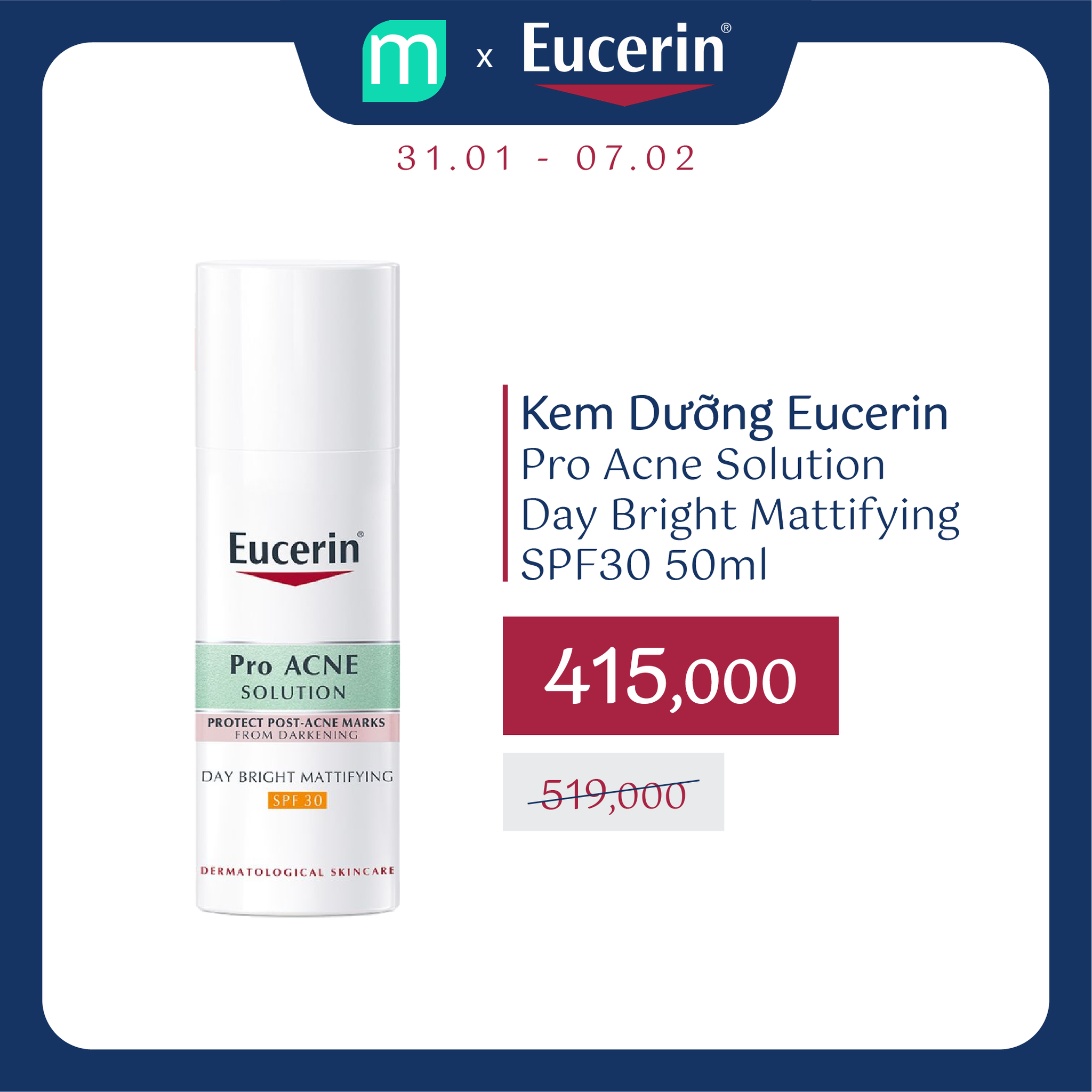 Mở Bát Quý Mão – Eucerin BÃO SALE 20% Toàn Bộ Sản Phẩm