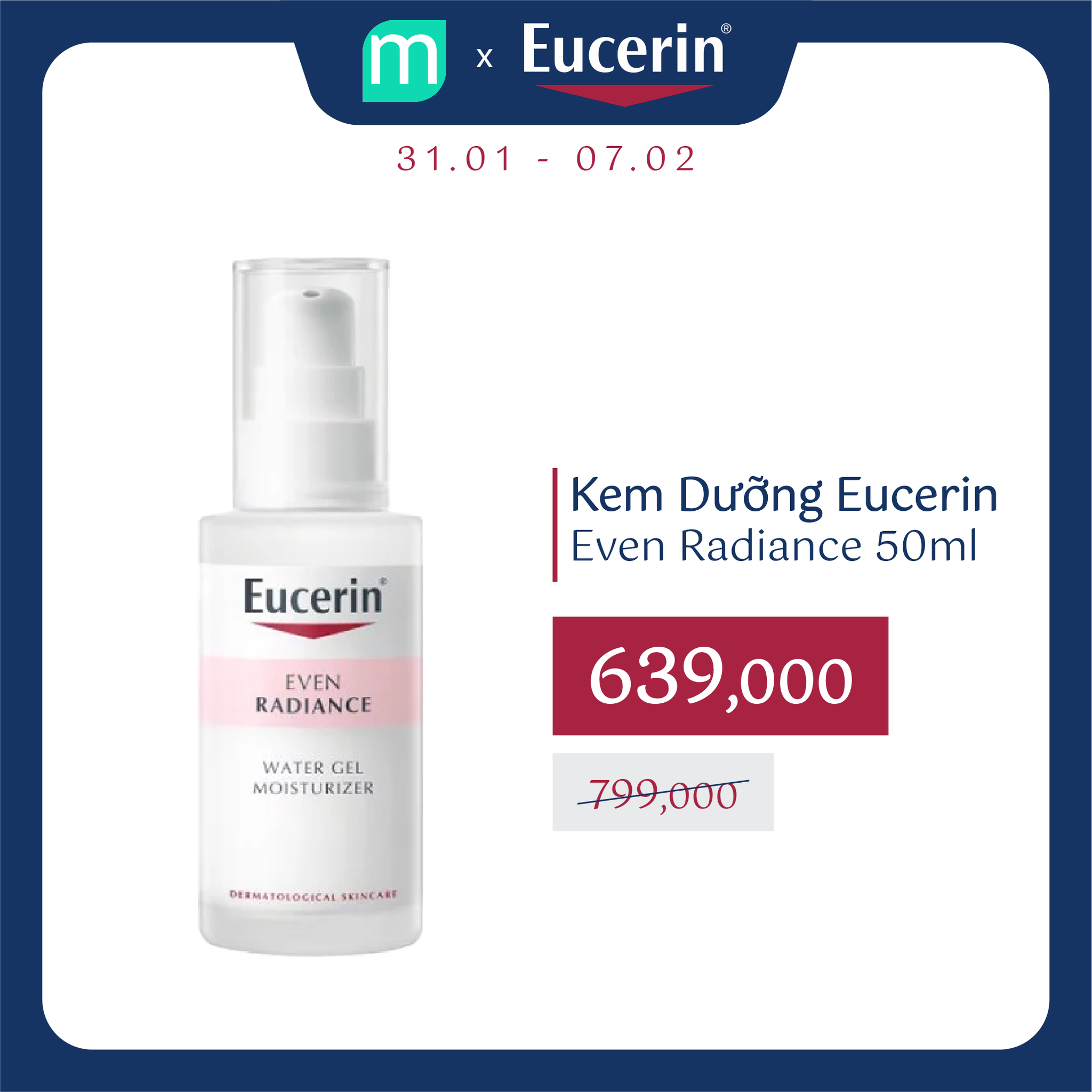 Mở Bát Quý Mão – Eucerin BÃO SALE 20% Toàn Bộ Sản Phẩm