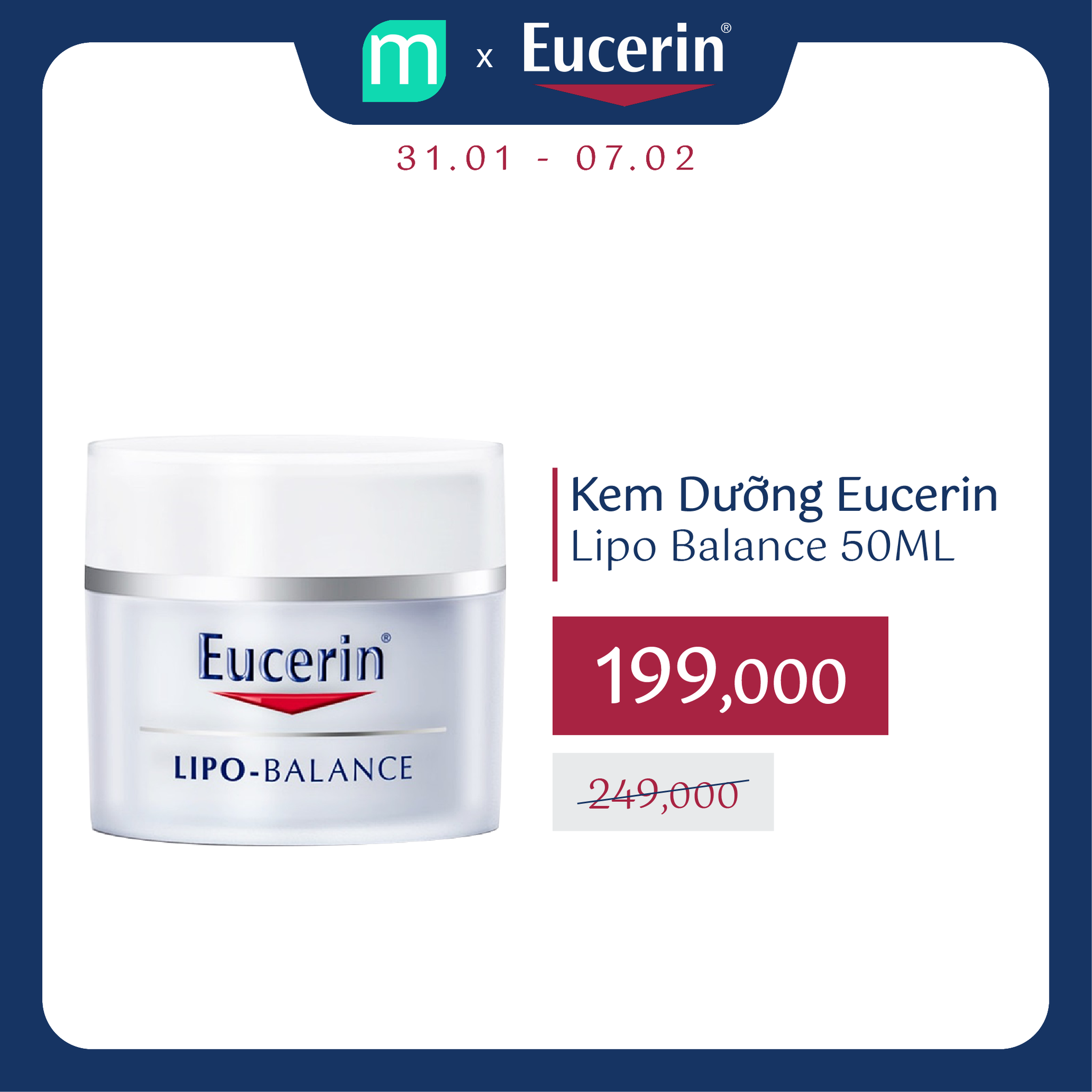 Mở Bát Quý Mão – Eucerin BÃO SALE 20% Toàn Bộ Sản Phẩm