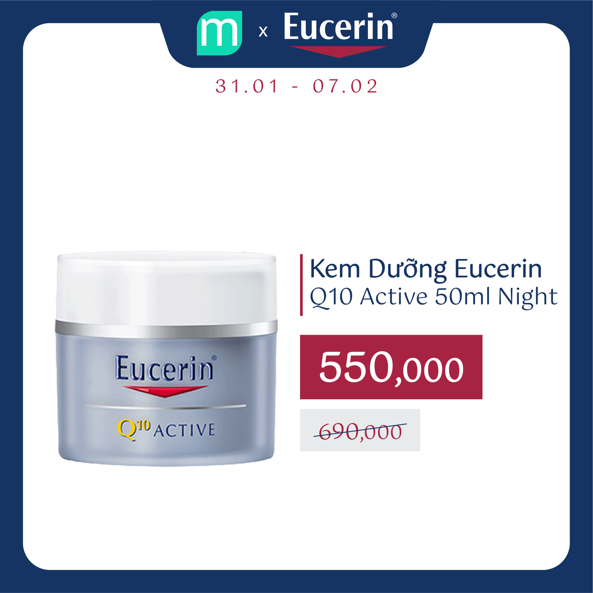 Mở Bát Quý Mão – Eucerin BÃO SALE 20% Toàn Bộ Sản Phẩm