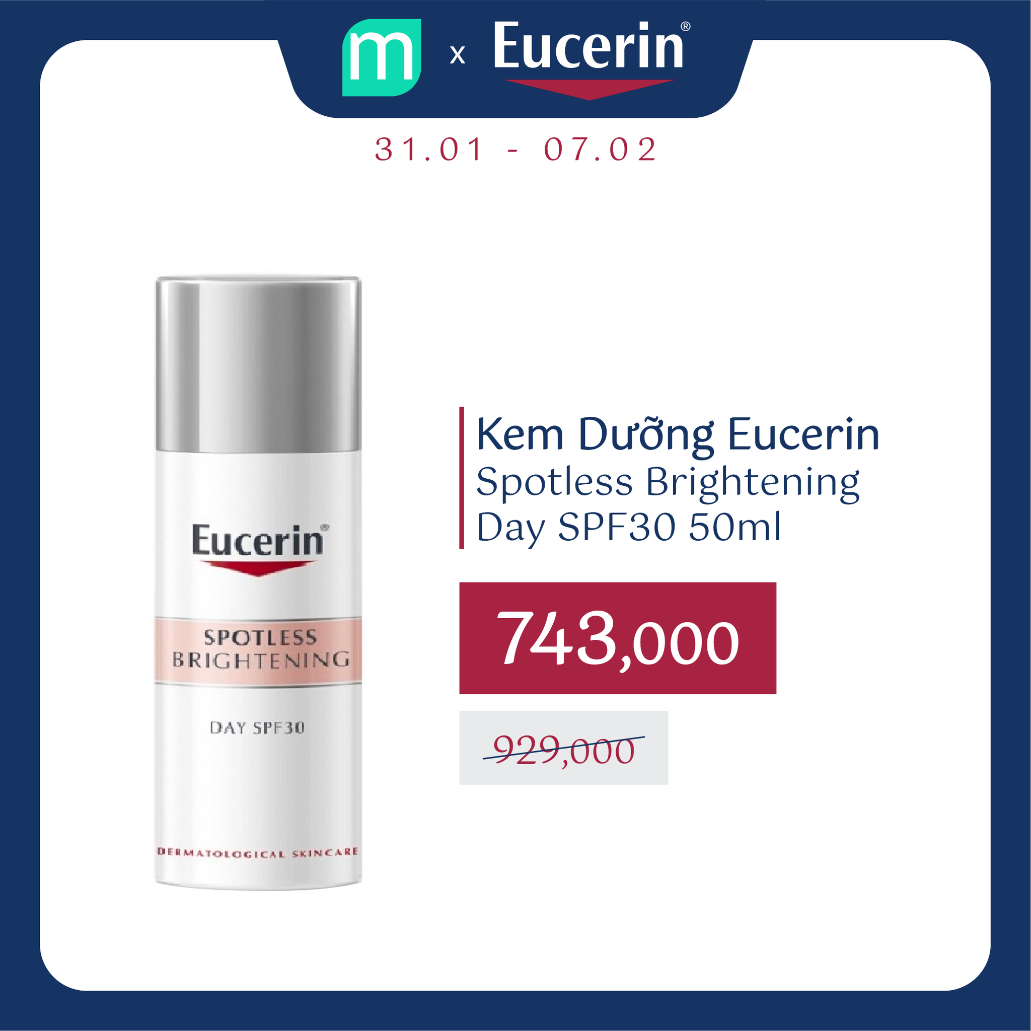 Mở Bát Quý Mão – Eucerin BÃO SALE 20% Toàn Bộ Sản Phẩm
