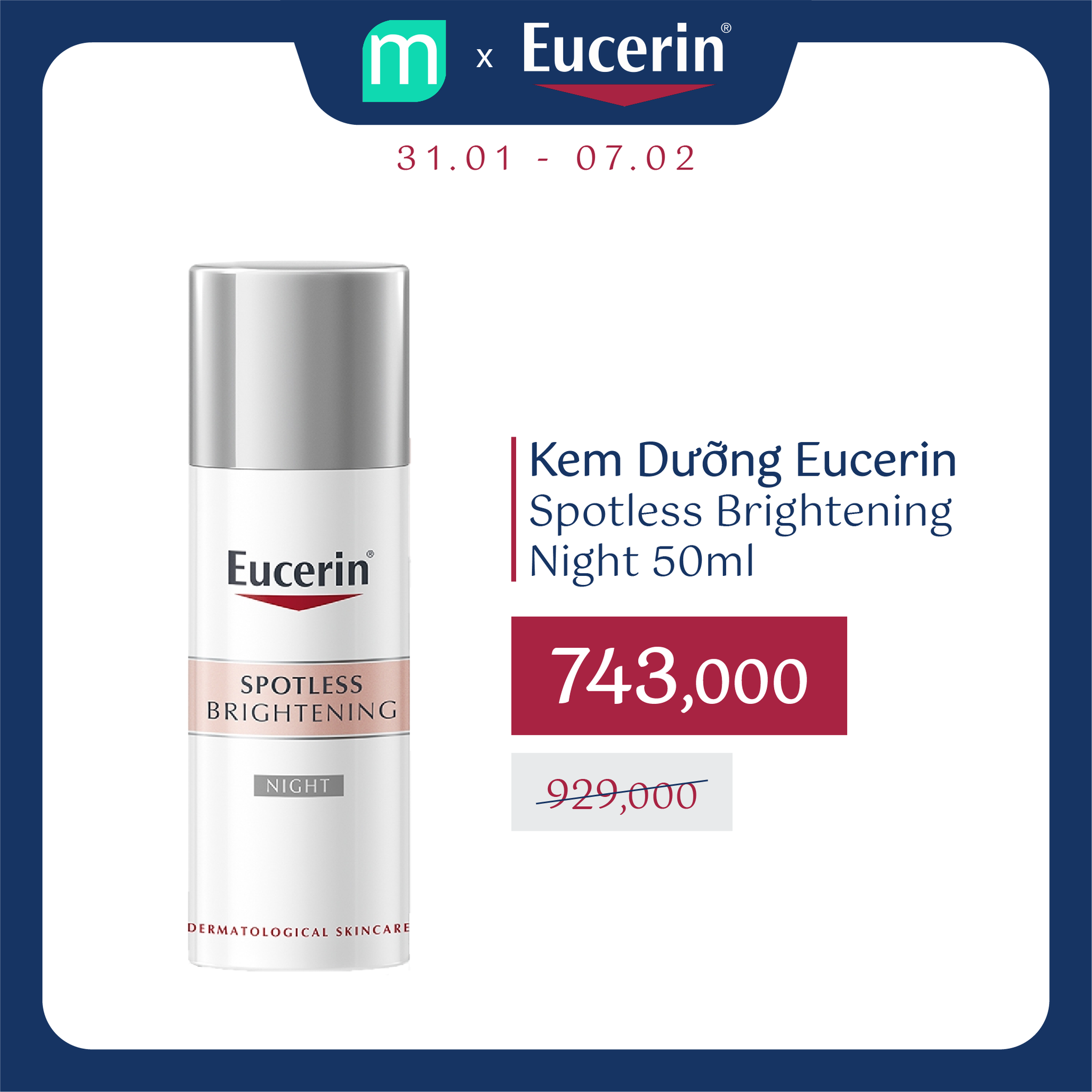 Mở Bát Quý Mão – Eucerin BÃO SALE 20% Toàn Bộ Sản Phẩm