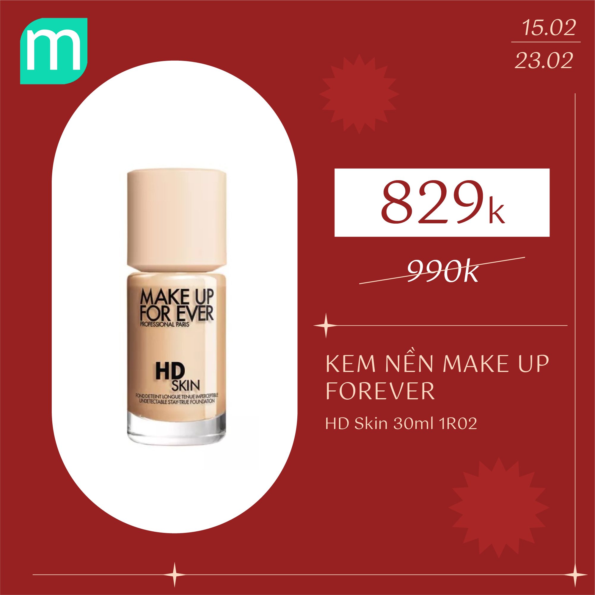 DEAL XỊN GIÁ HỜI – SALE MAKEUP HIGHEND UPTO 50%