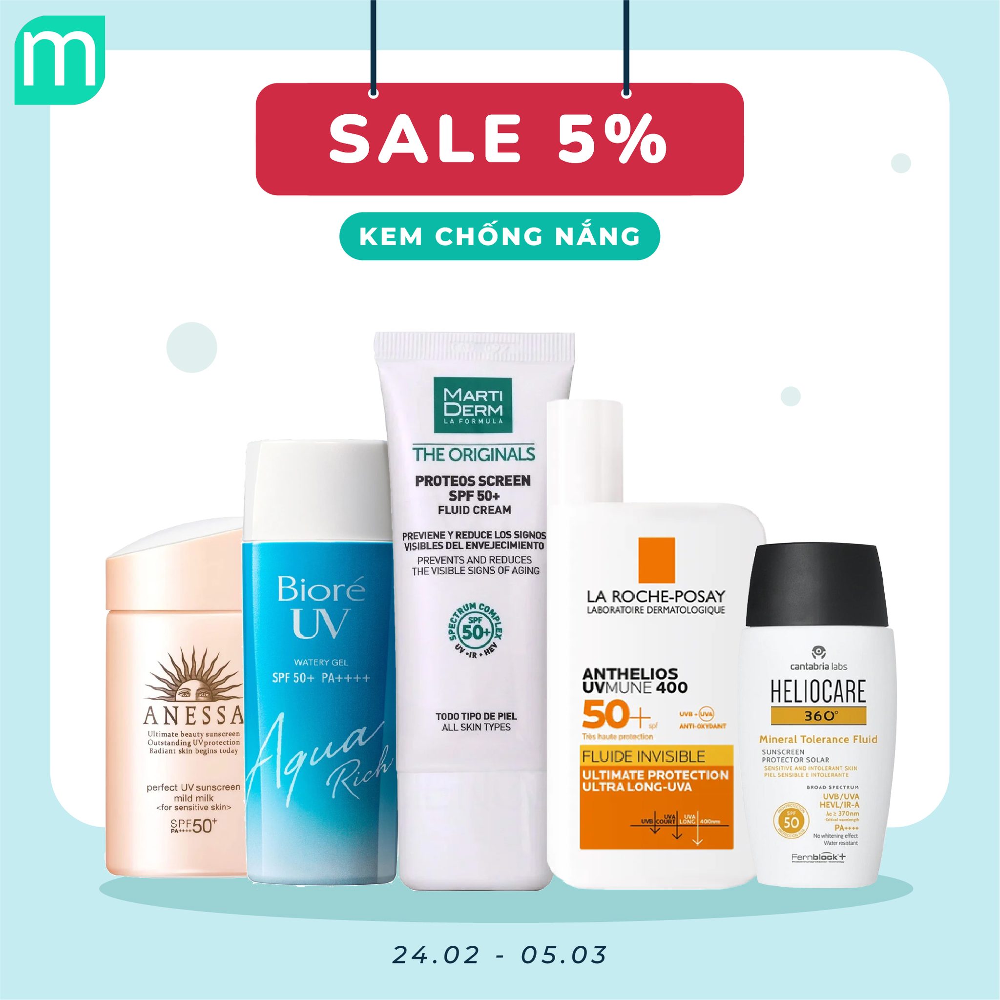 NGÀY HỘI SALE SKINCARE CƠ BẢN