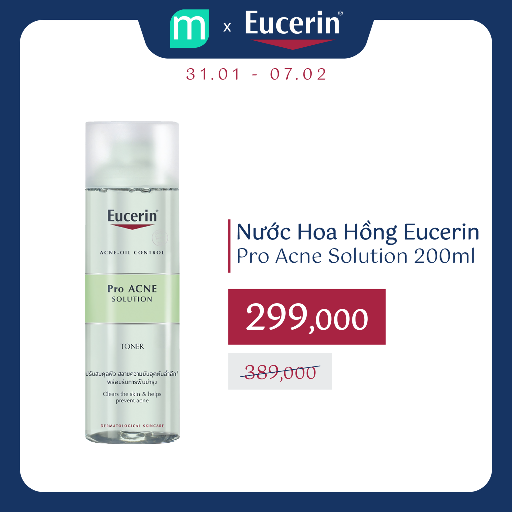 Mở Bát Quý Mão – Eucerin BÃO SALE 20% Toàn Bộ Sản Phẩm