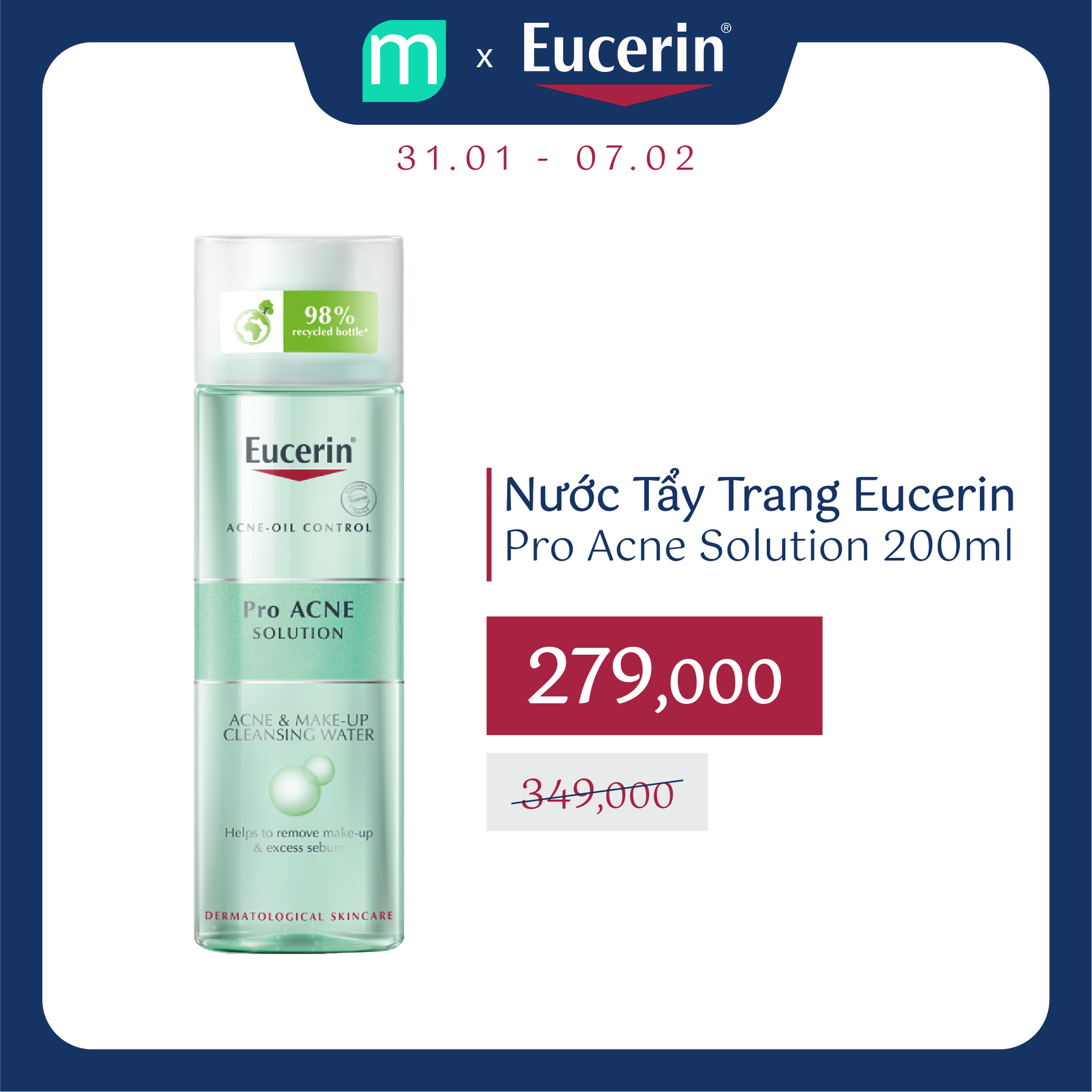 Mở Bát Quý Mão – Eucerin BÃO SALE 20% Toàn Bộ Sản Phẩm