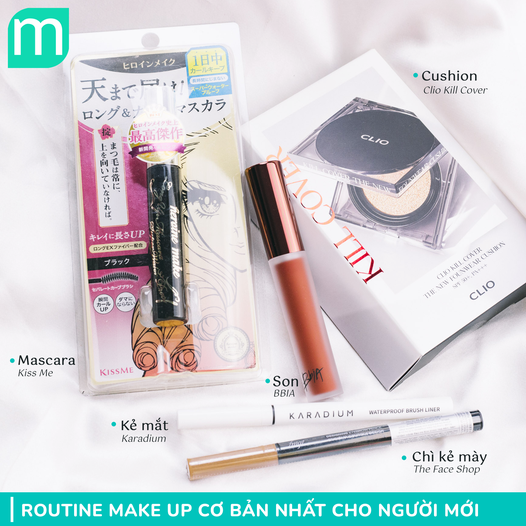 Routine Makeup Cơ Bản Nhất Cho Người Mới