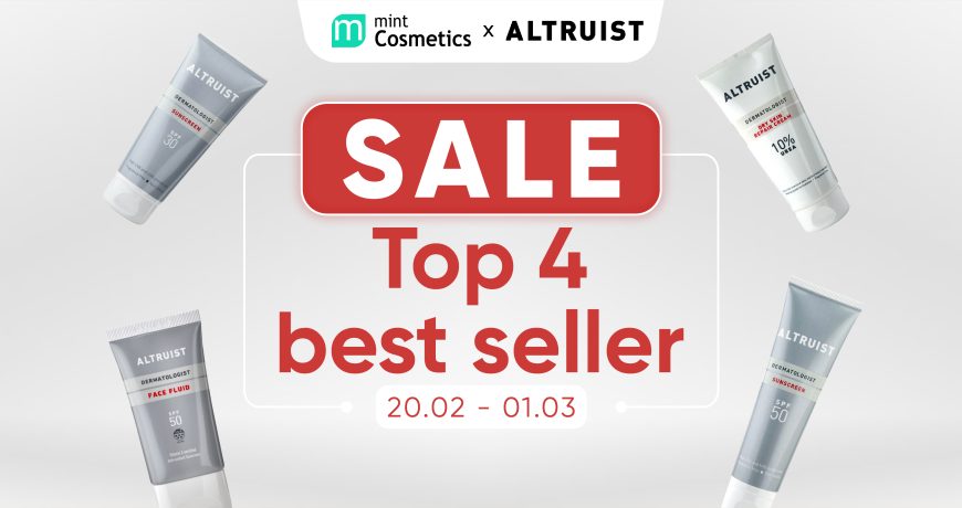 [MINT X ALTRUIST] Deal Sale Đặc Biệt Chỉ Có Tại Mint