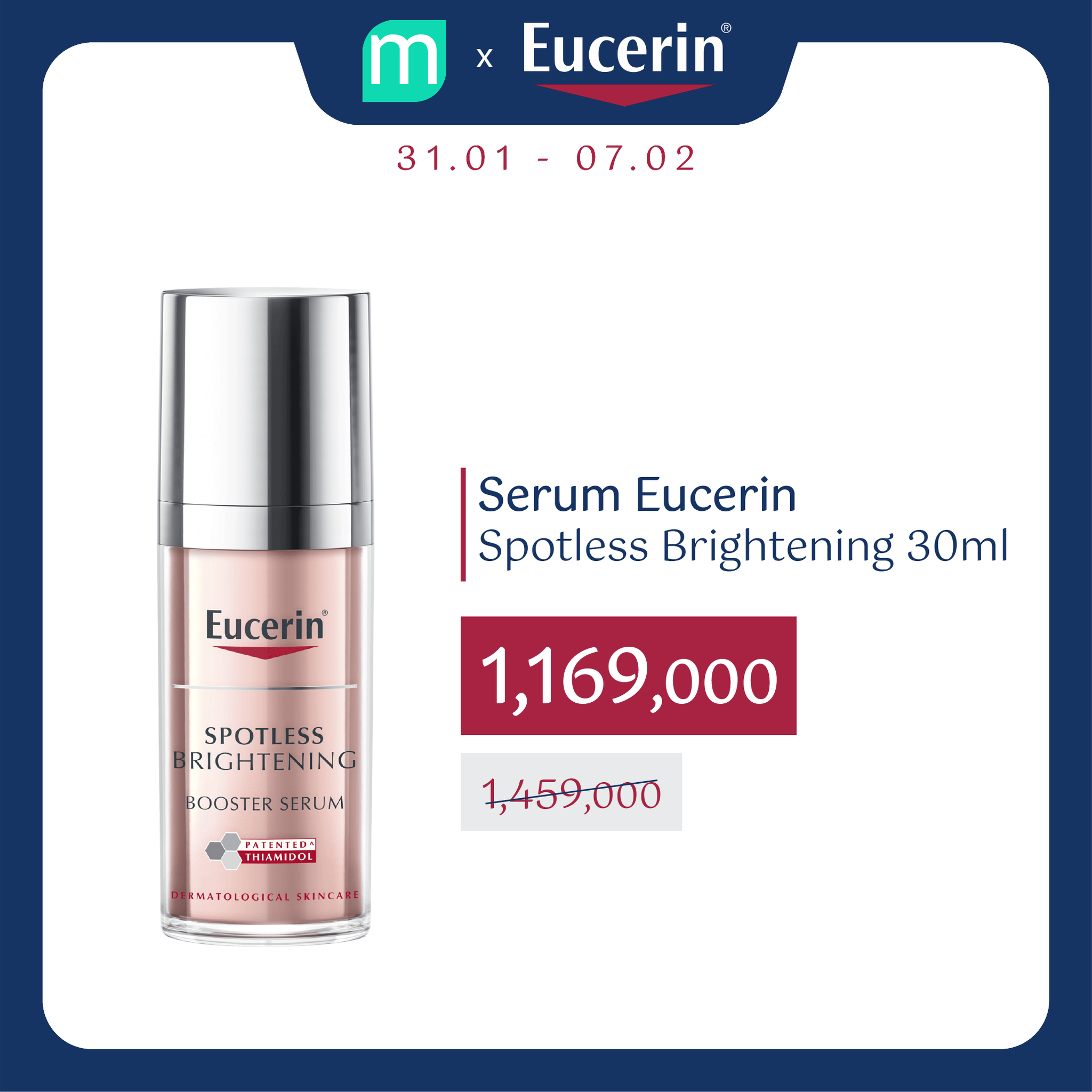 Mở Bát Quý Mão – Eucerin BÃO SALE 20% Toàn Bộ Sản Phẩm
