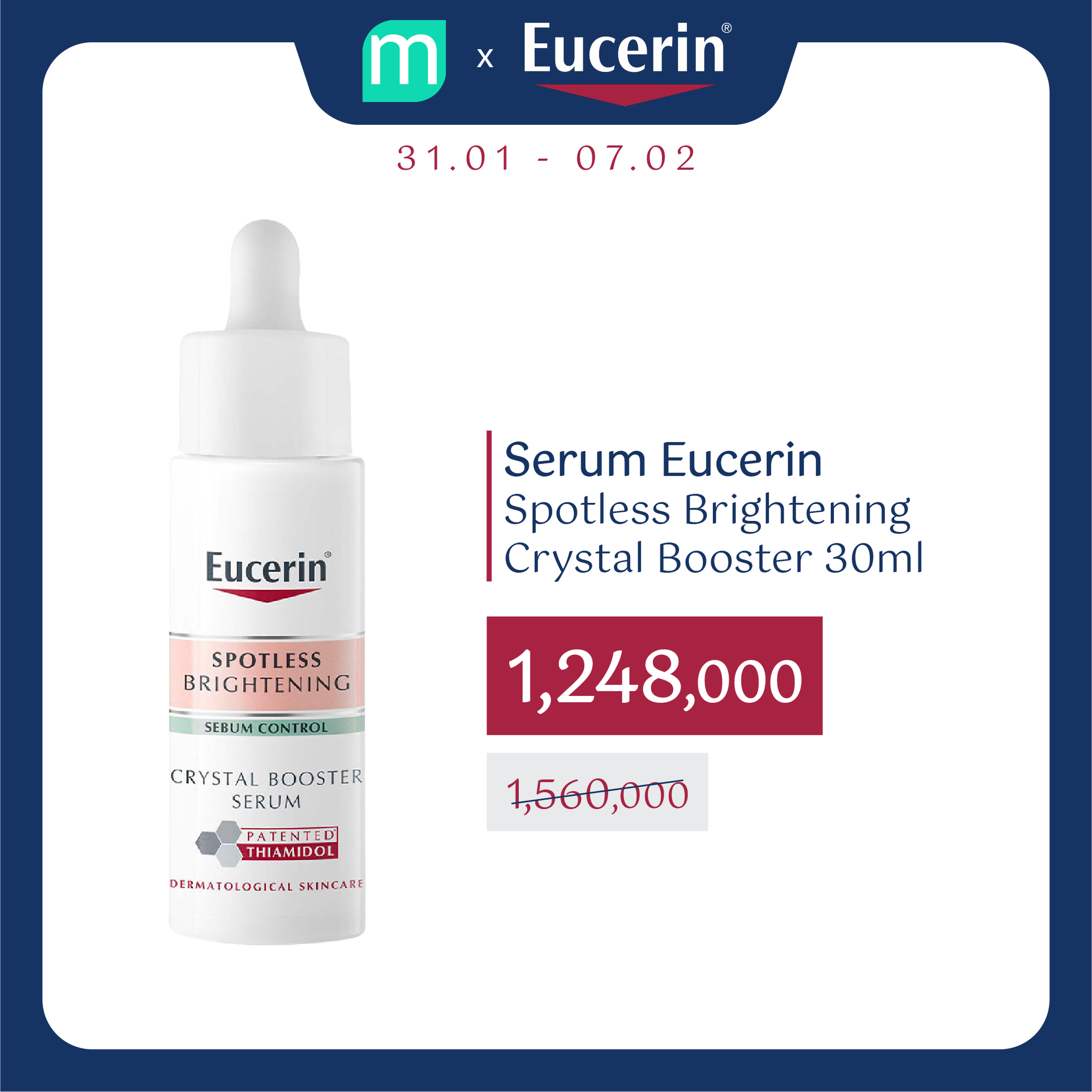 Mở Bát Quý Mão – Eucerin BÃO SALE 20% Toàn Bộ Sản Phẩm
