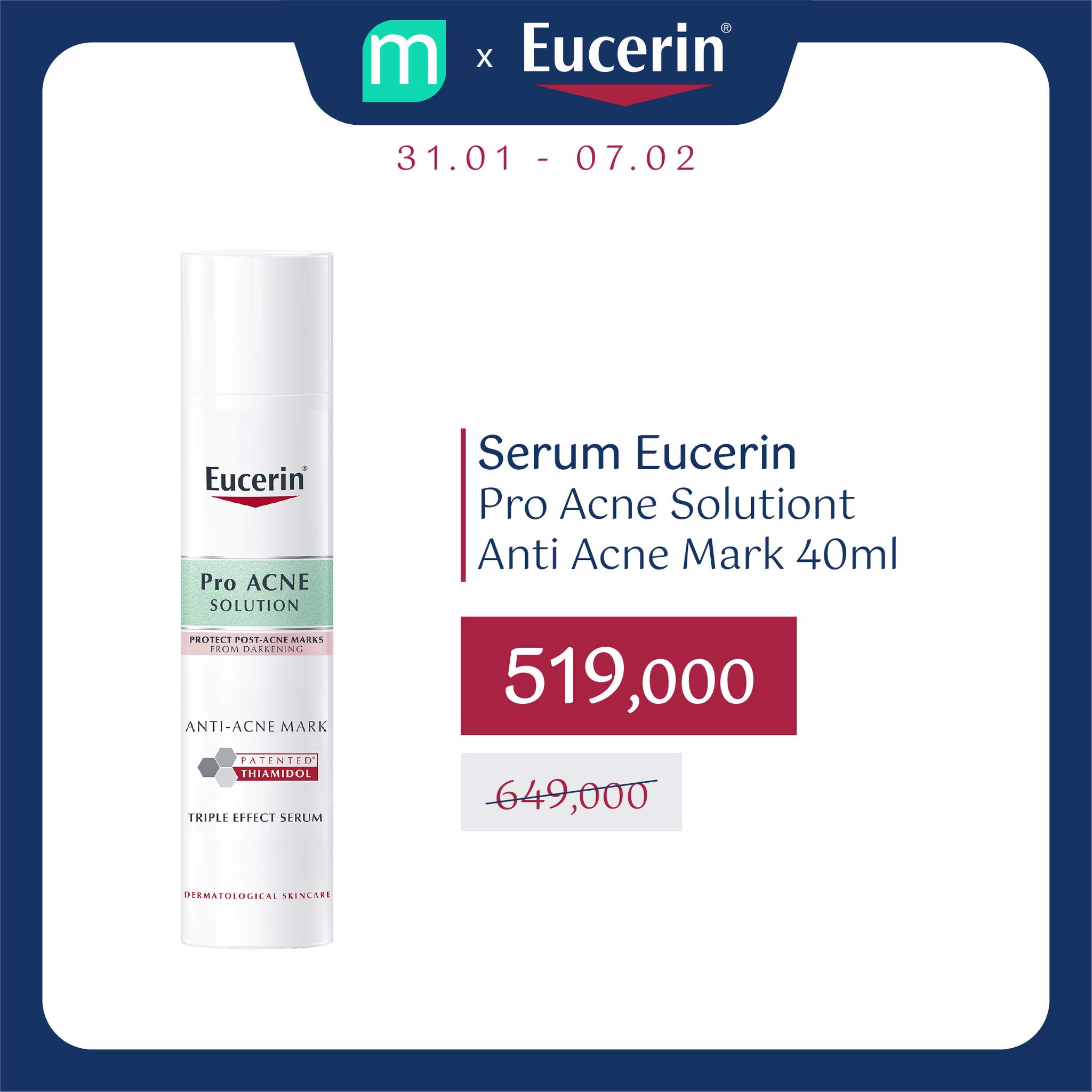 Mở Bát Quý Mão – Eucerin BÃO SALE 20% Toàn Bộ Sản Phẩm