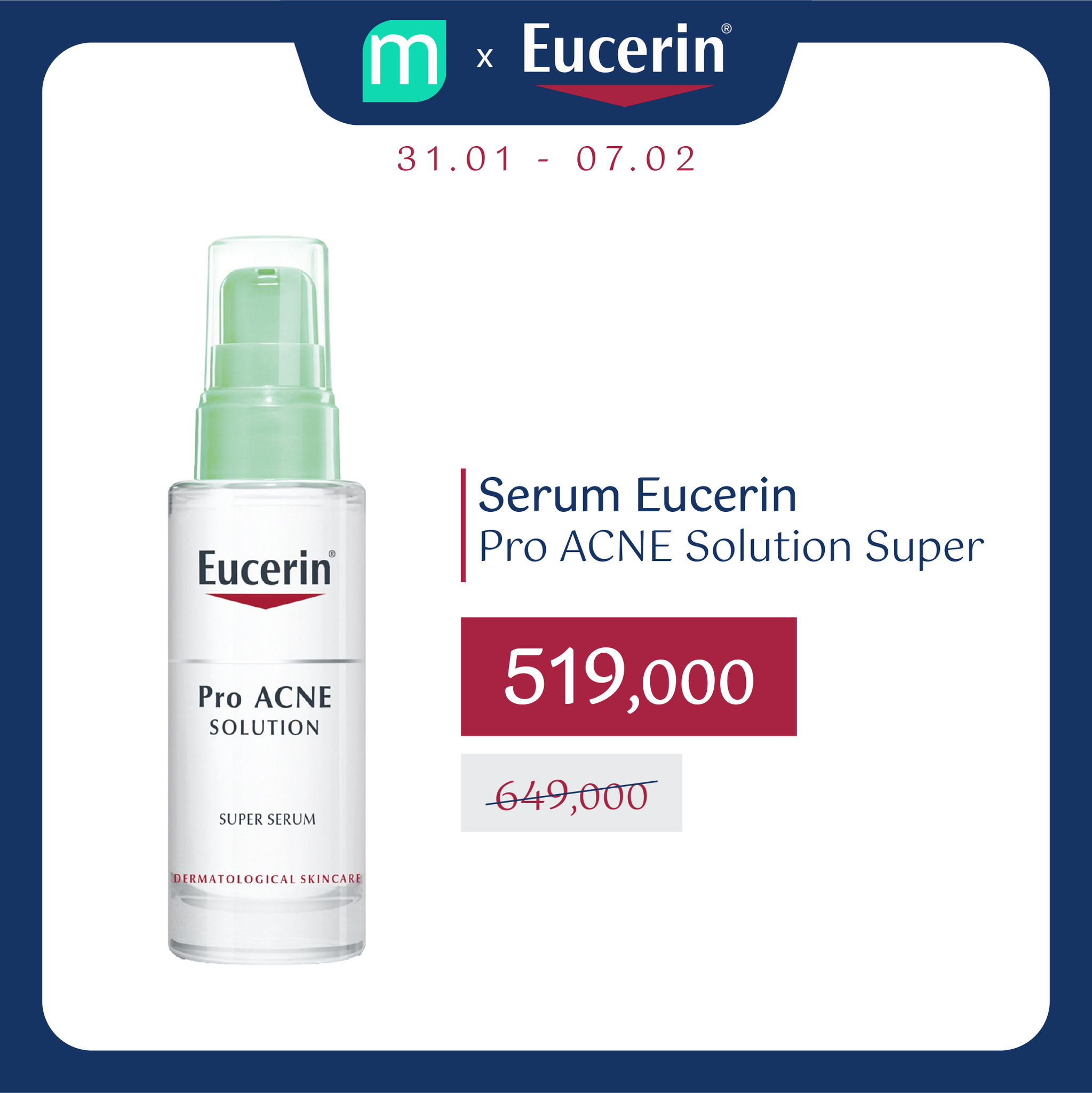 Mở Bát Quý Mão – Eucerin BÃO SALE 20% Toàn Bộ Sản Phẩm