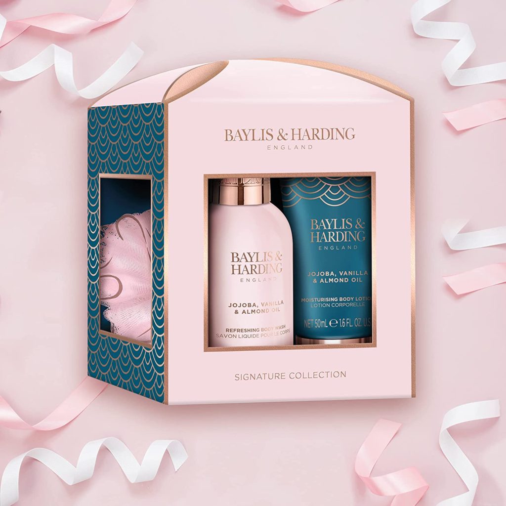 Set Baylis & Harding Jojoba, Vanilla & Almond Oil Signature Collection Luxury Essentials
