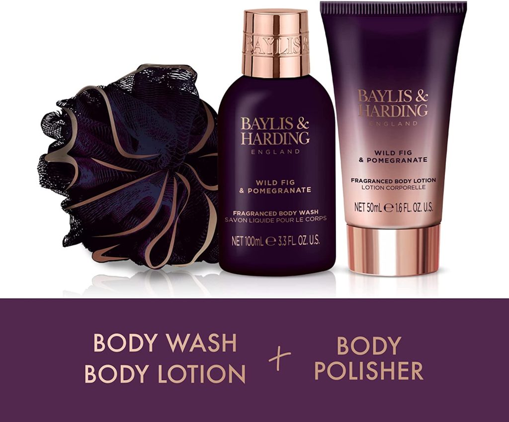 Set Baylis & Harding Wild Fig & Pomegranate 3 Món