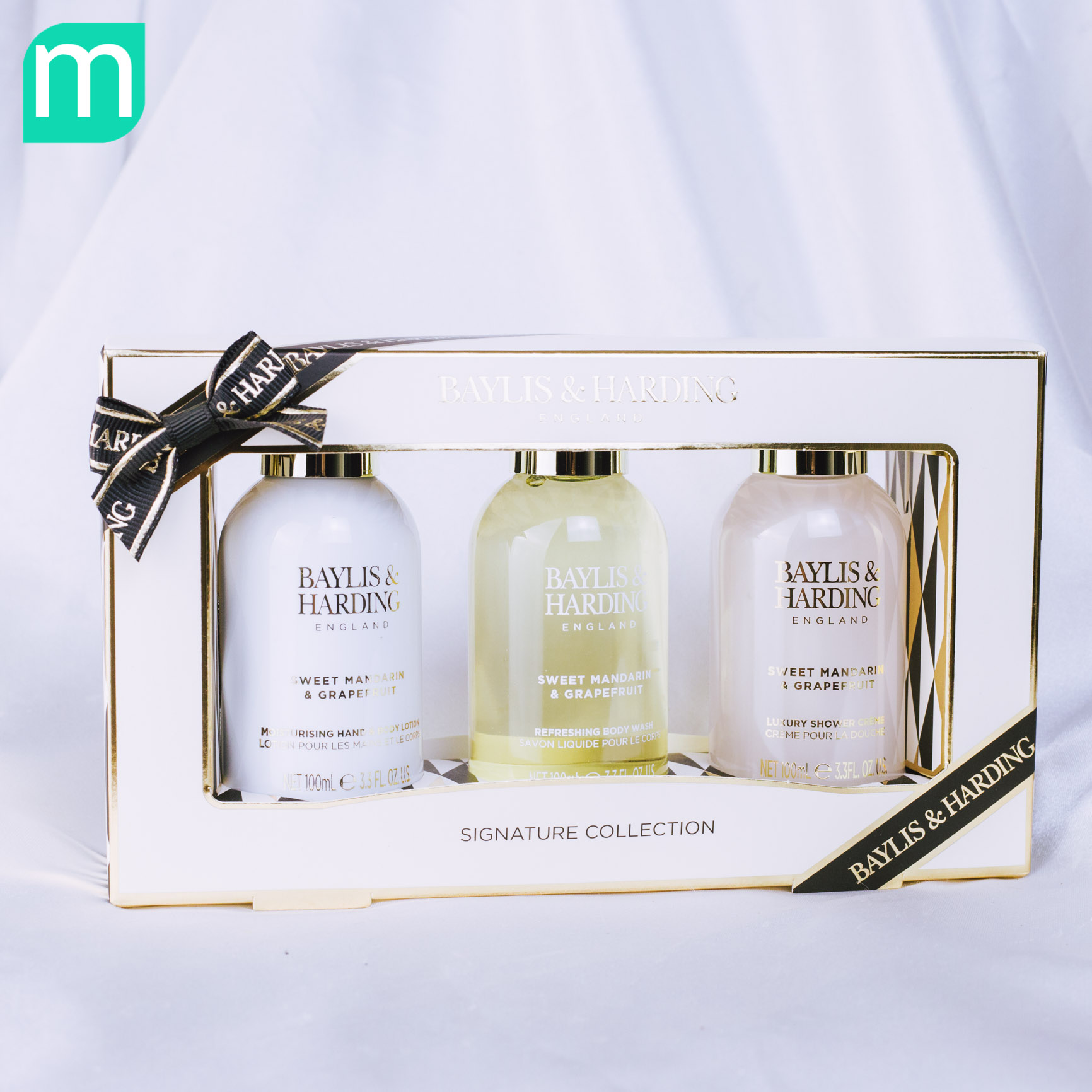 Set Baylis & Harding Sweet Mandarin & Grapefruit Signature Collection Luxury Bathing Mini 3 Món Set Baylis & Harding Sweet Mandarin & Grapefruit Signature Collection Luxury Bathing Mini 3 Món - Ảnh 2