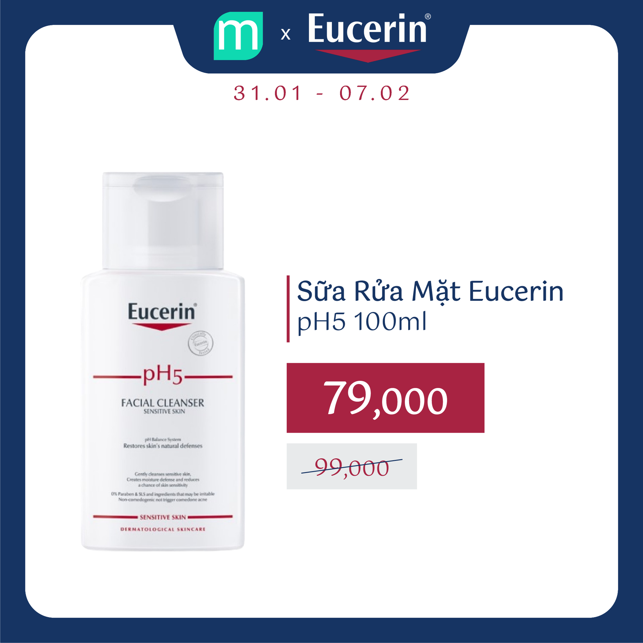 Mở Bát Quý Mão – Eucerin BÃO SALE 20% Toàn Bộ Sản Phẩm