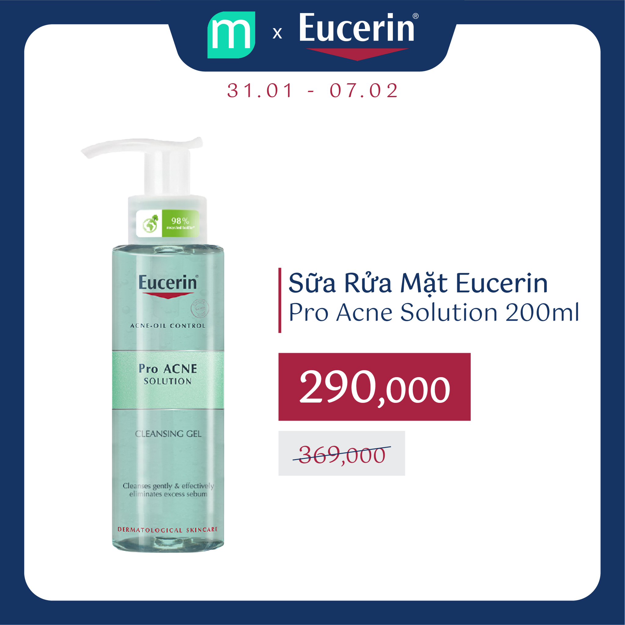 Mở Bát Quý Mão – Eucerin BÃO SALE 20% Toàn Bộ Sản Phẩm