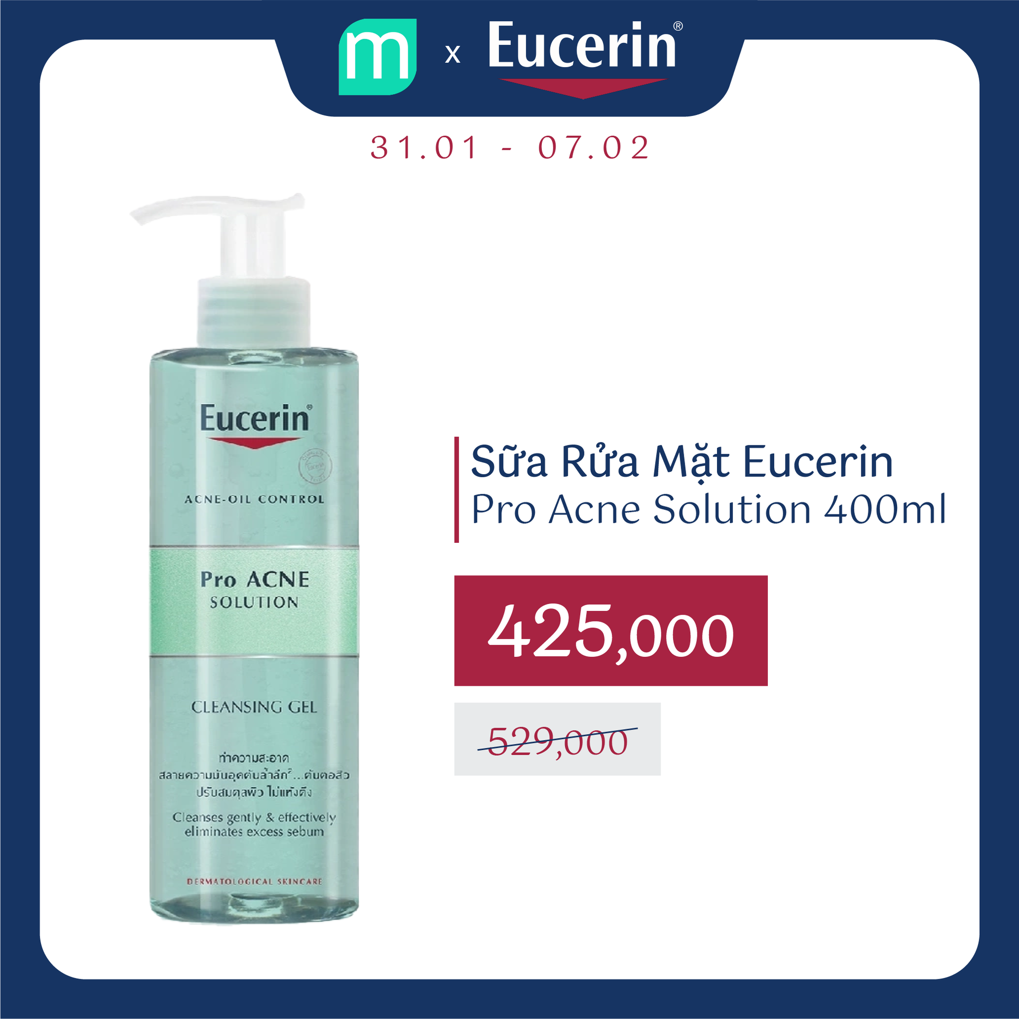 Mở Bát Quý Mão – Eucerin BÃO SALE 20% Toàn Bộ Sản Phẩm