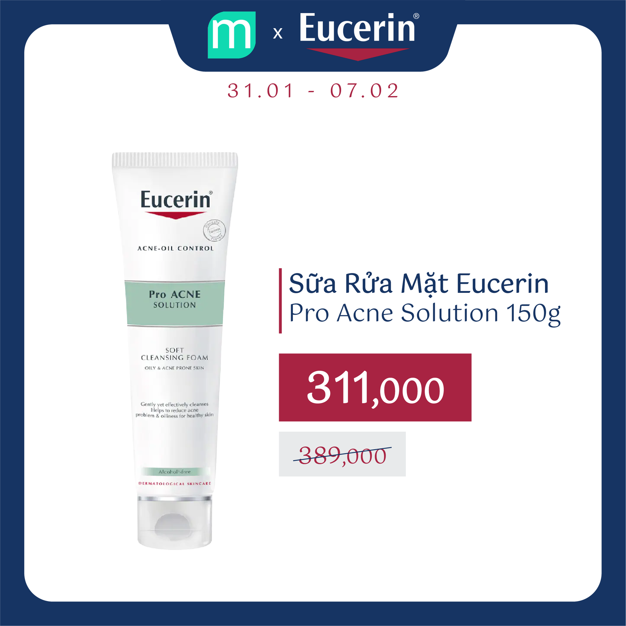 Mở Bát Quý Mão – Eucerin BÃO SALE 20% Toàn Bộ Sản Phẩm