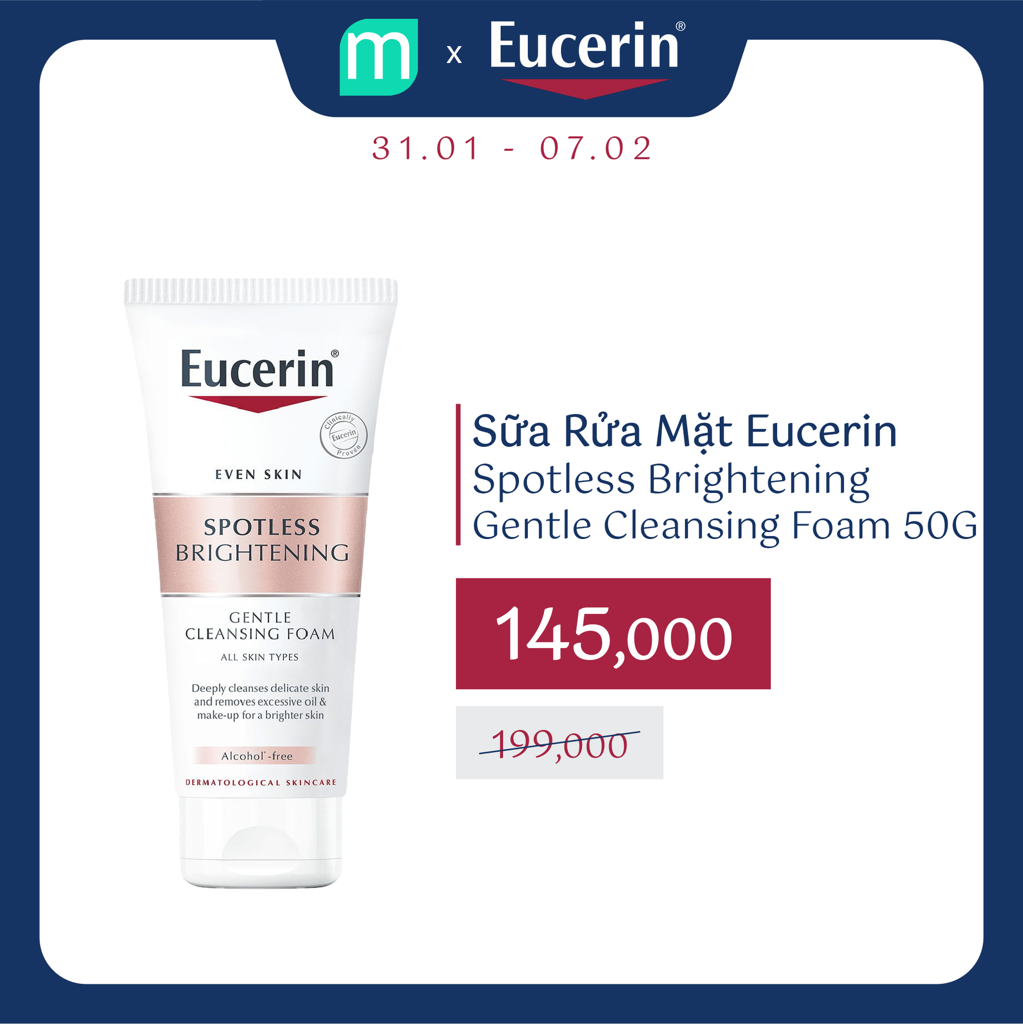 Mở Bát Quý Mão – Eucerin BÃO SALE 20% Toàn Bộ Sản Phẩm