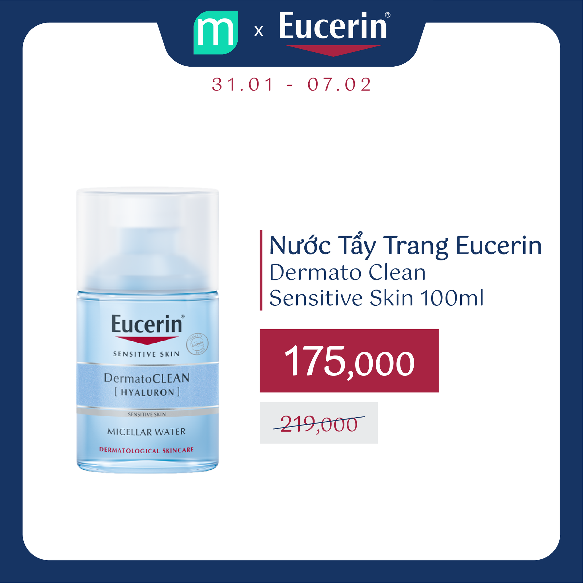 Mở Bát Quý Mão – Eucerin BÃO SALE 20% Toàn Bộ Sản Phẩm