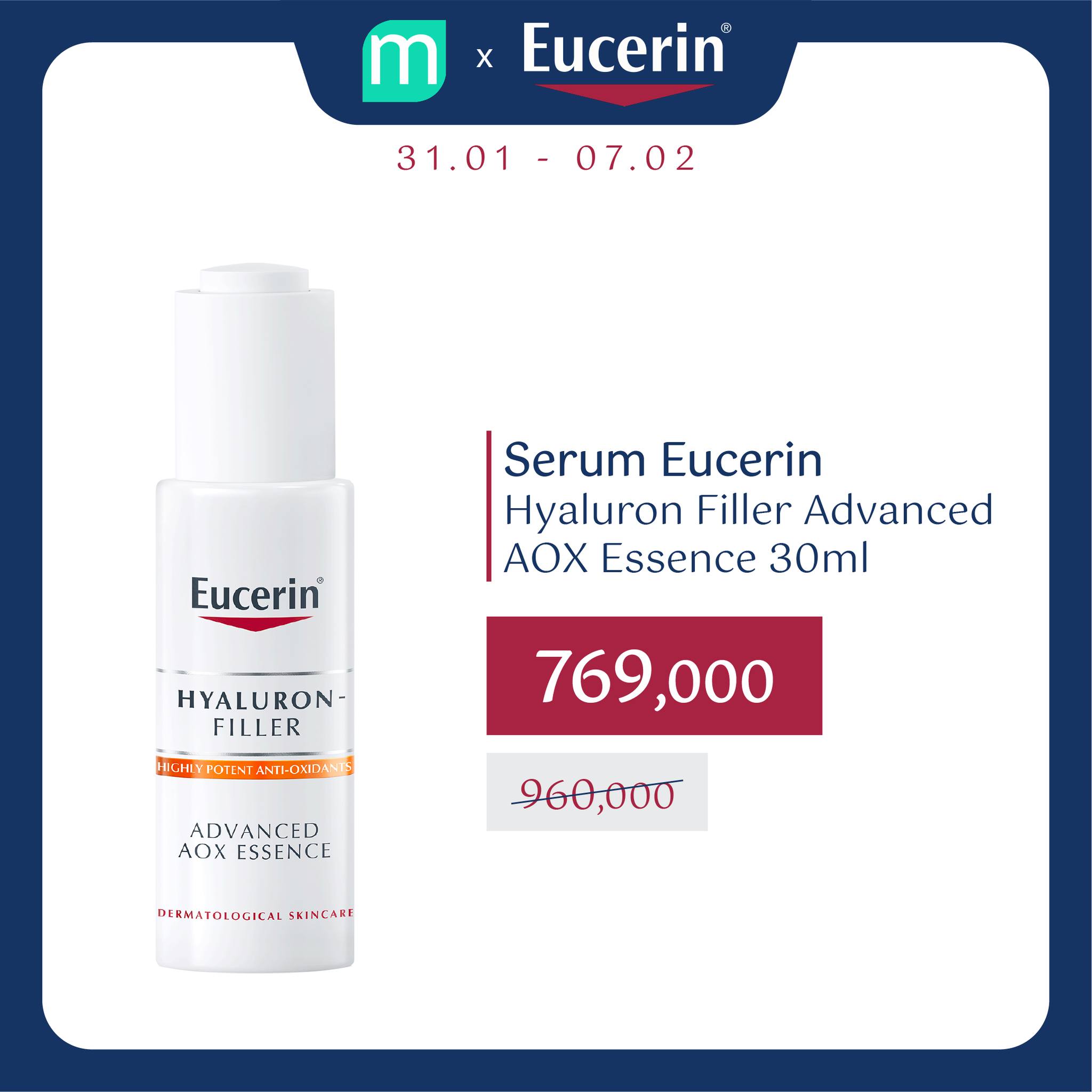 Mở Bát Quý Mão – Eucerin BÃO SALE 20% Toàn Bộ Sản Phẩm