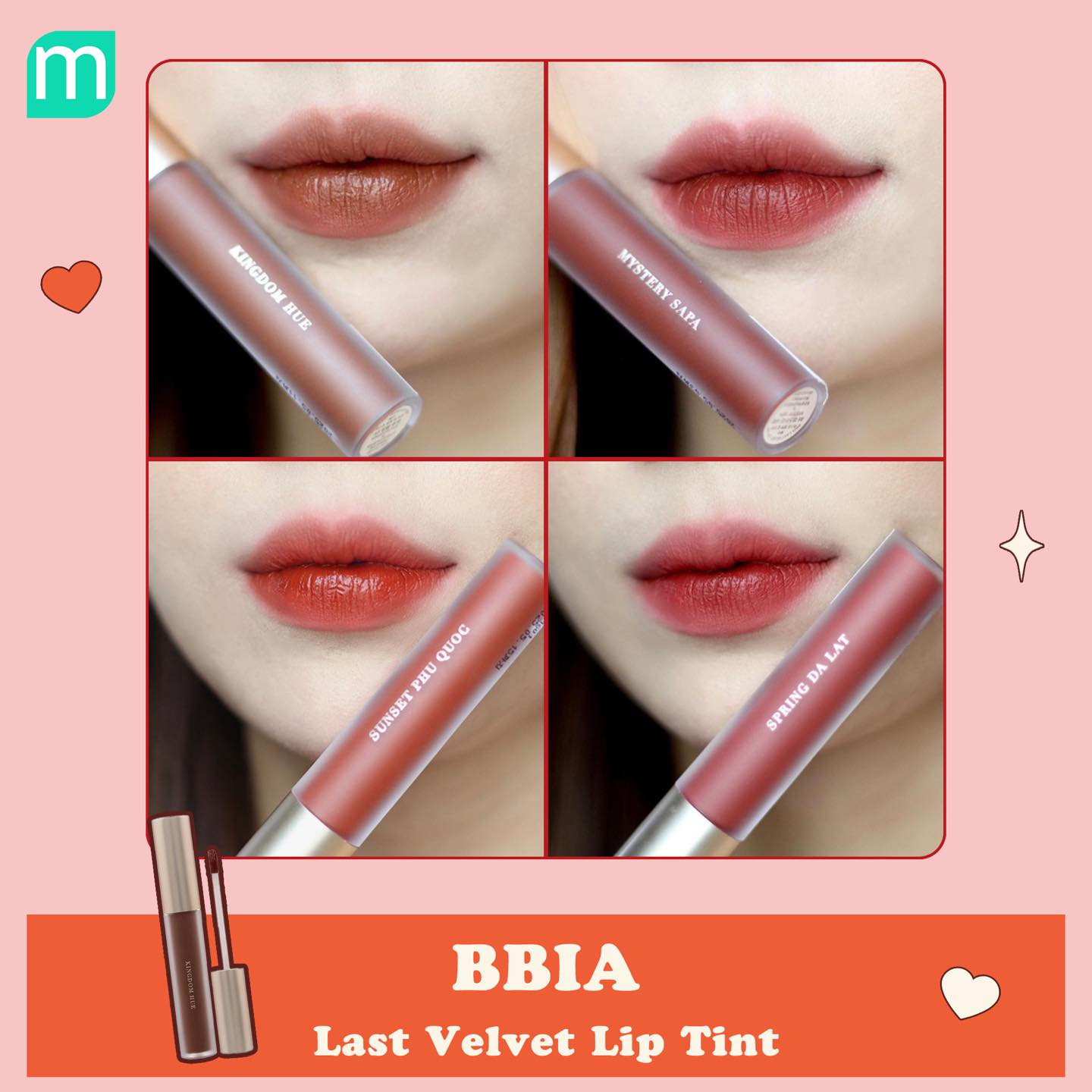 Top 3 Son Kem Lì Must-Have Ngày Valentine