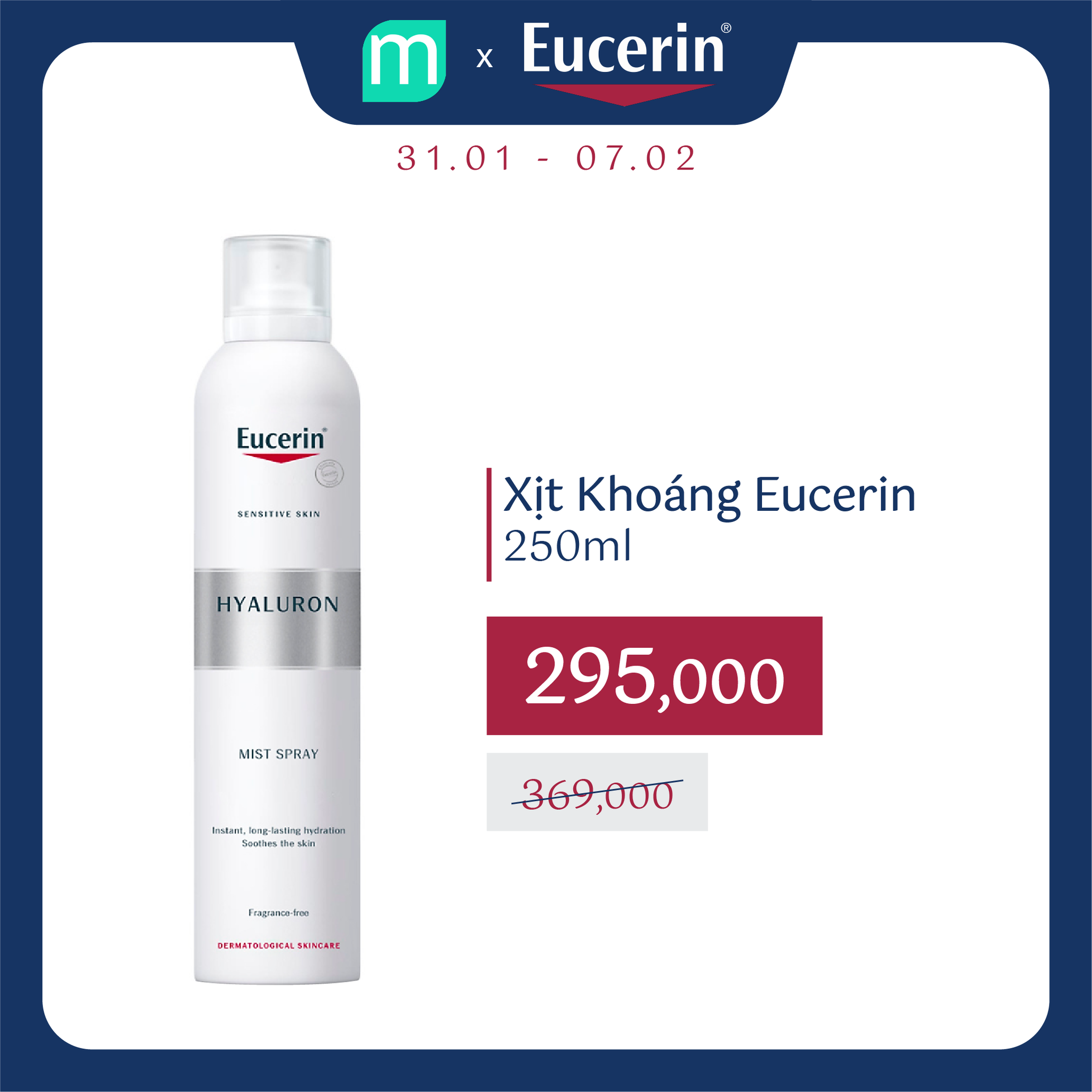 Mở Bát Quý Mão – Eucerin BÃO SALE 20% Toàn Bộ Sản Phẩm