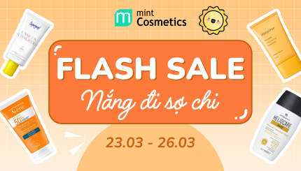 FLASH SALE CHỚP NHOÁNG – NẮNG ĐI SỢ CHI