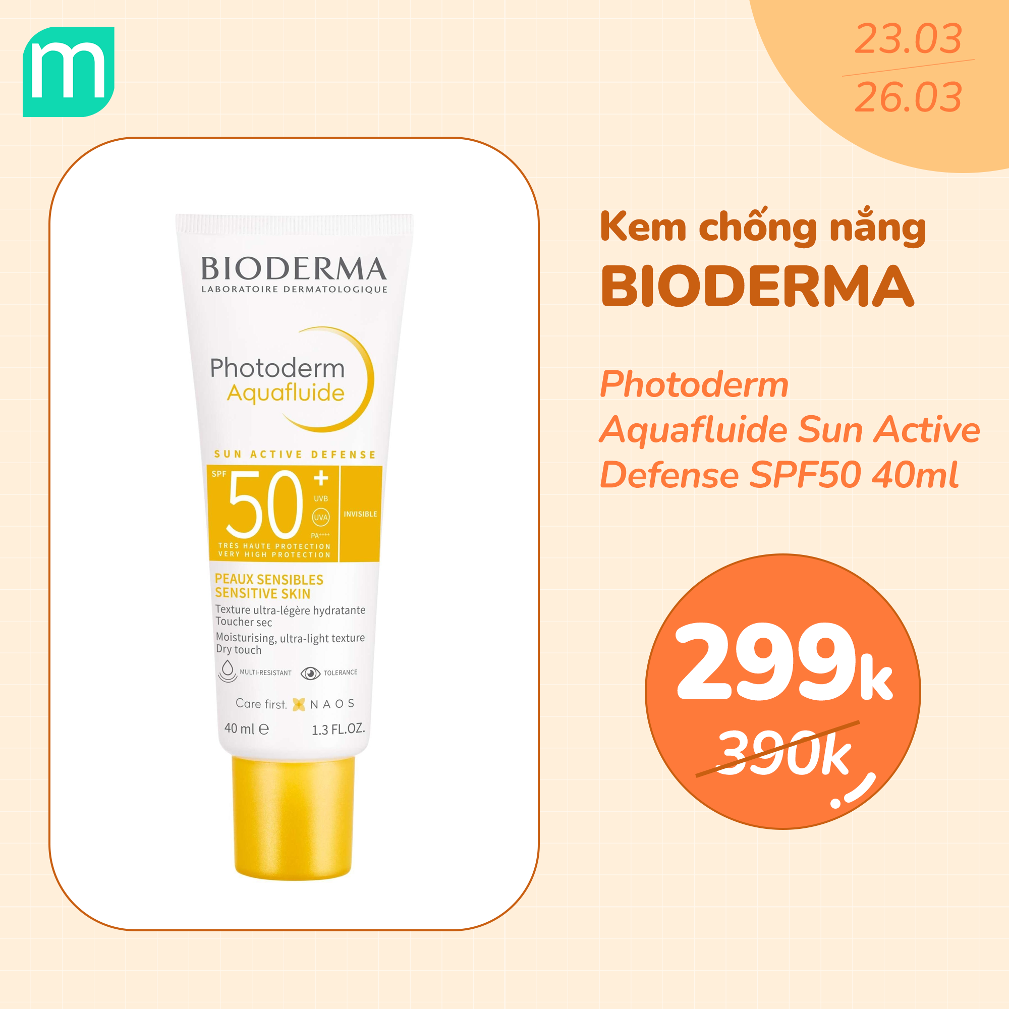 FLASH SALE CHỚP NHOÁNG – NẮNG ĐI SỢ CHI