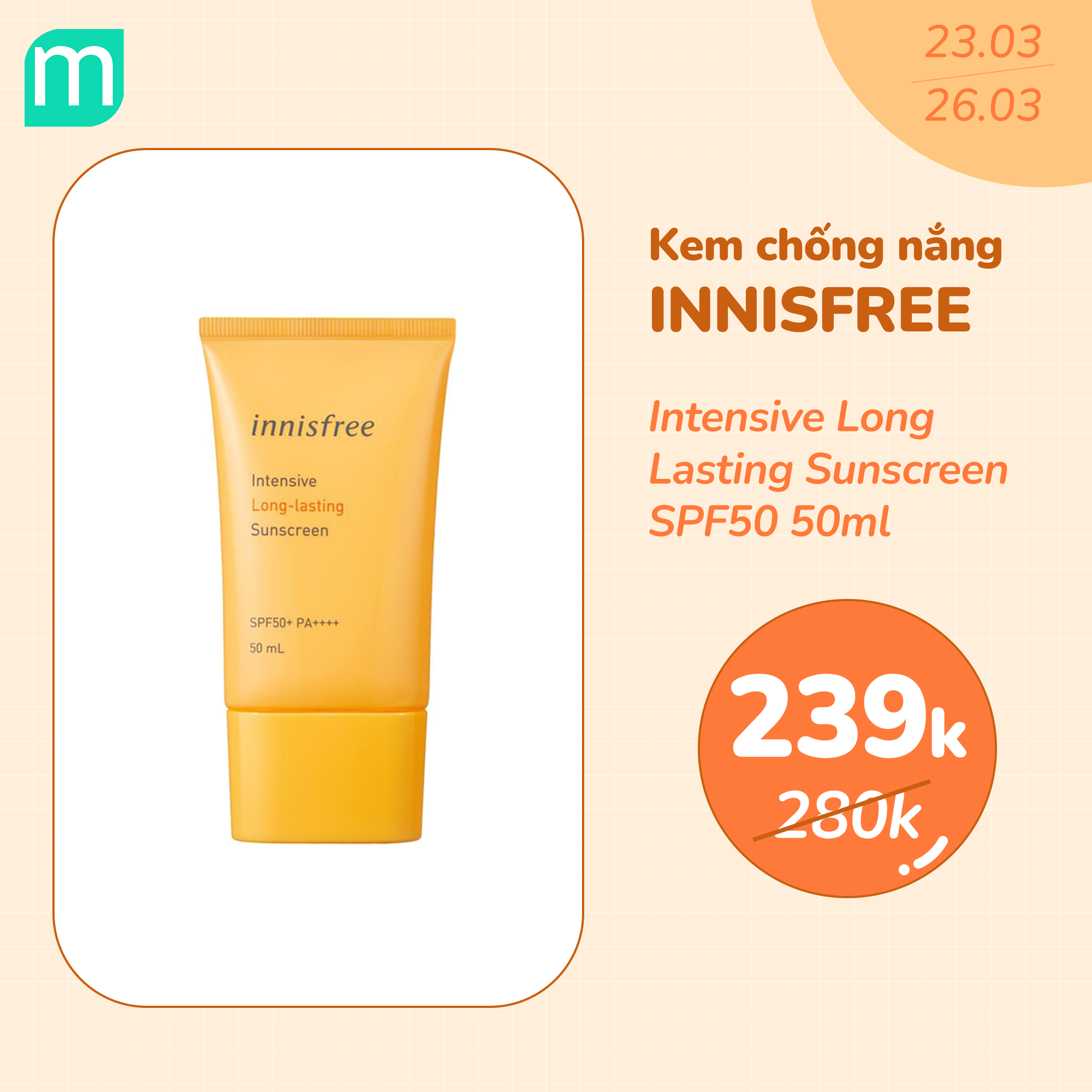 FLASH SALE CHỚP NHOÁNG – NẮNG ĐI SỢ CHI