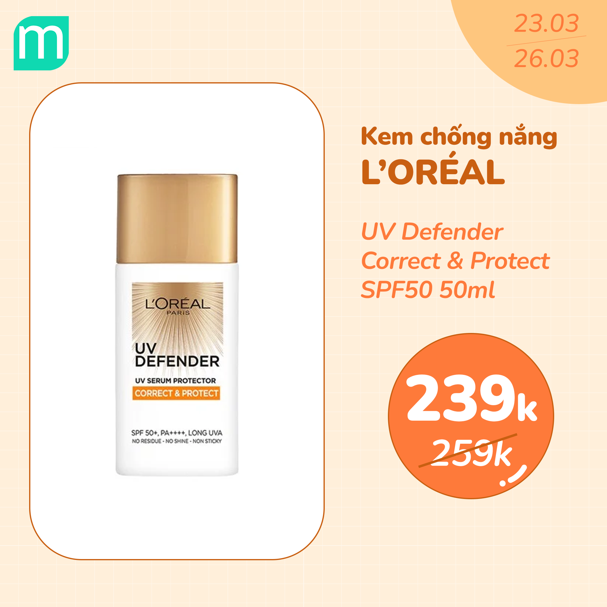 FLASH SALE CHỚP NHOÁNG – NẮNG ĐI SỢ CHI