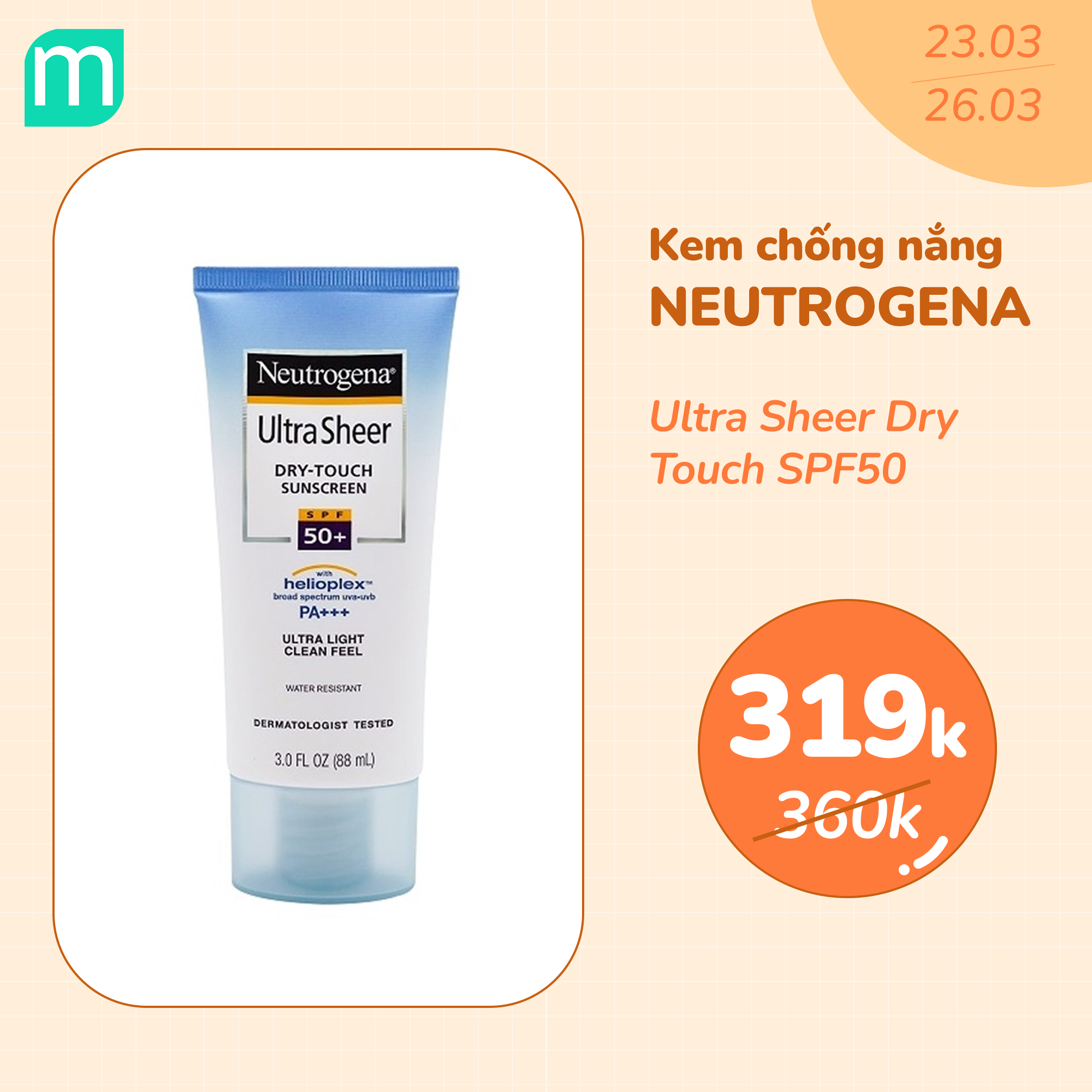 FLASH SALE CHỚP NHOÁNG – NẮNG ĐI SỢ CHI
