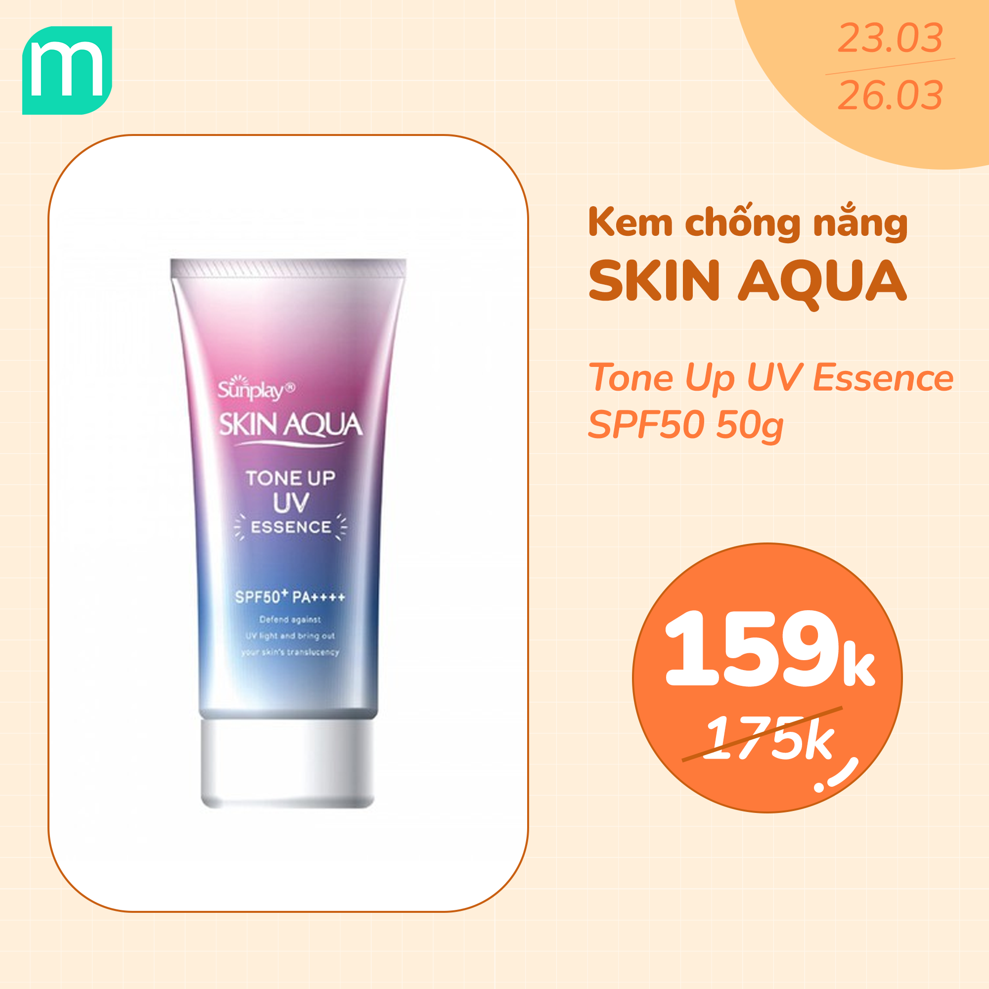 FLASH SALE CHỚP NHOÁNG – NẮNG ĐI SỢ CHI
