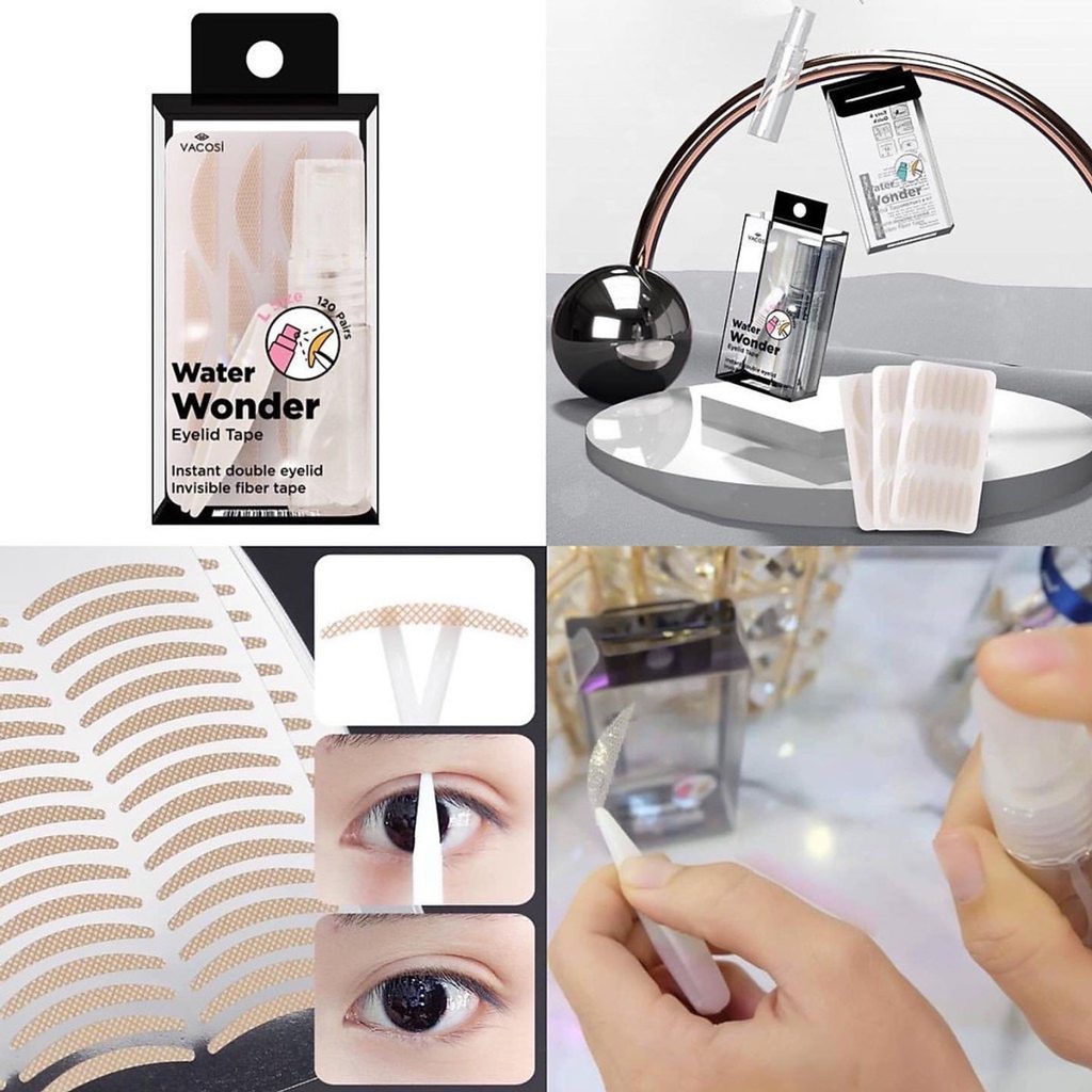 Kích Mí Vacosi Dùng Nước Water Wonder Eyelid Tape