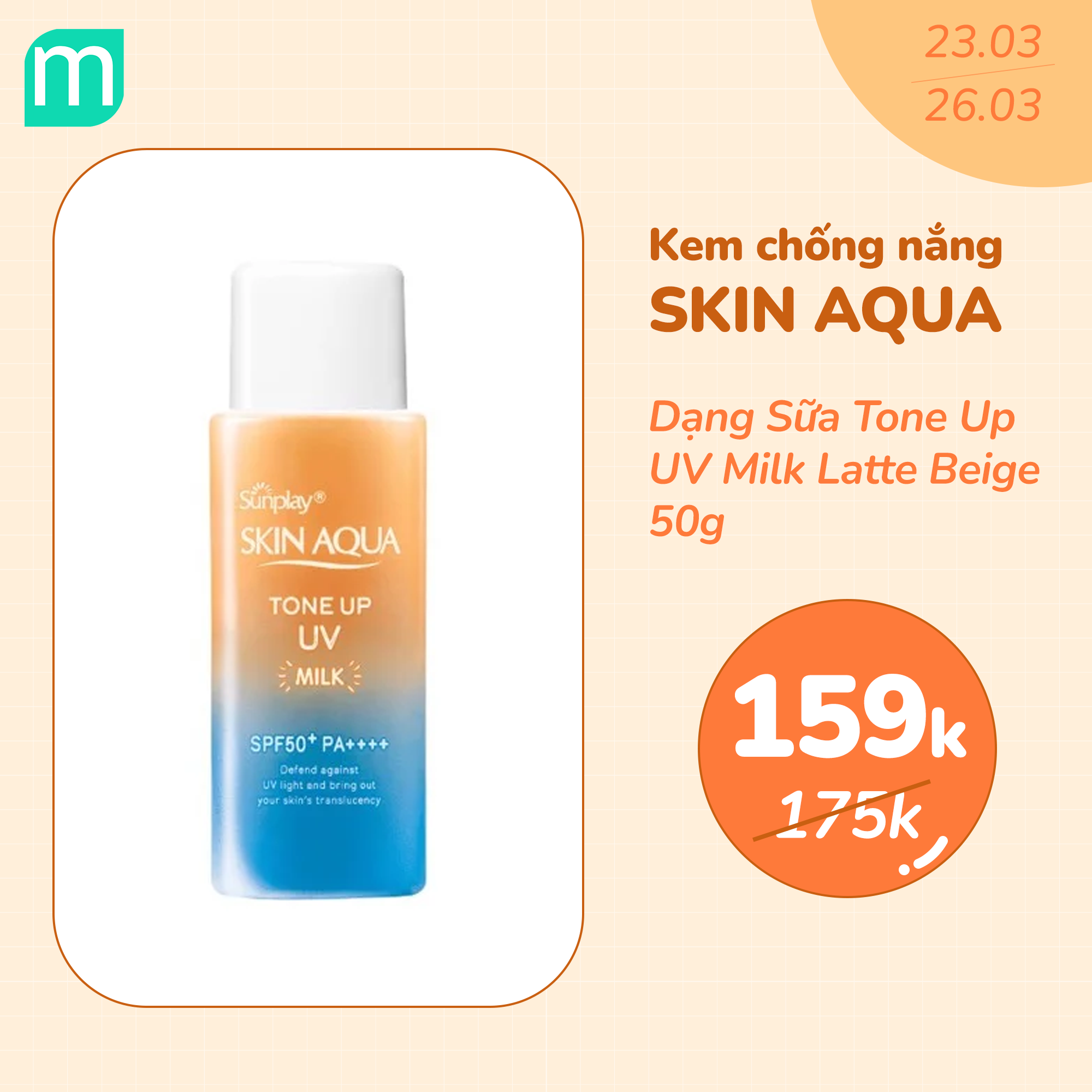 FLASH SALE CHỚP NHOÁNG – NẮNG ĐI SỢ CHI