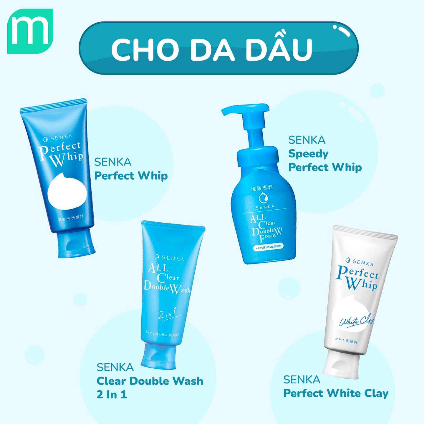 Phân Biệt Các Dòng Sữa Rửa Mặt Senka - Mint Cosmetics - Save The Best ...