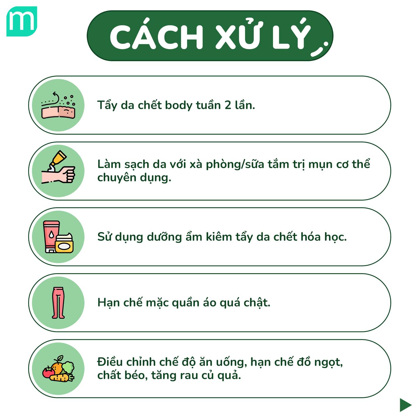 Chuyên Đề Trị Mụn Cơ Thể