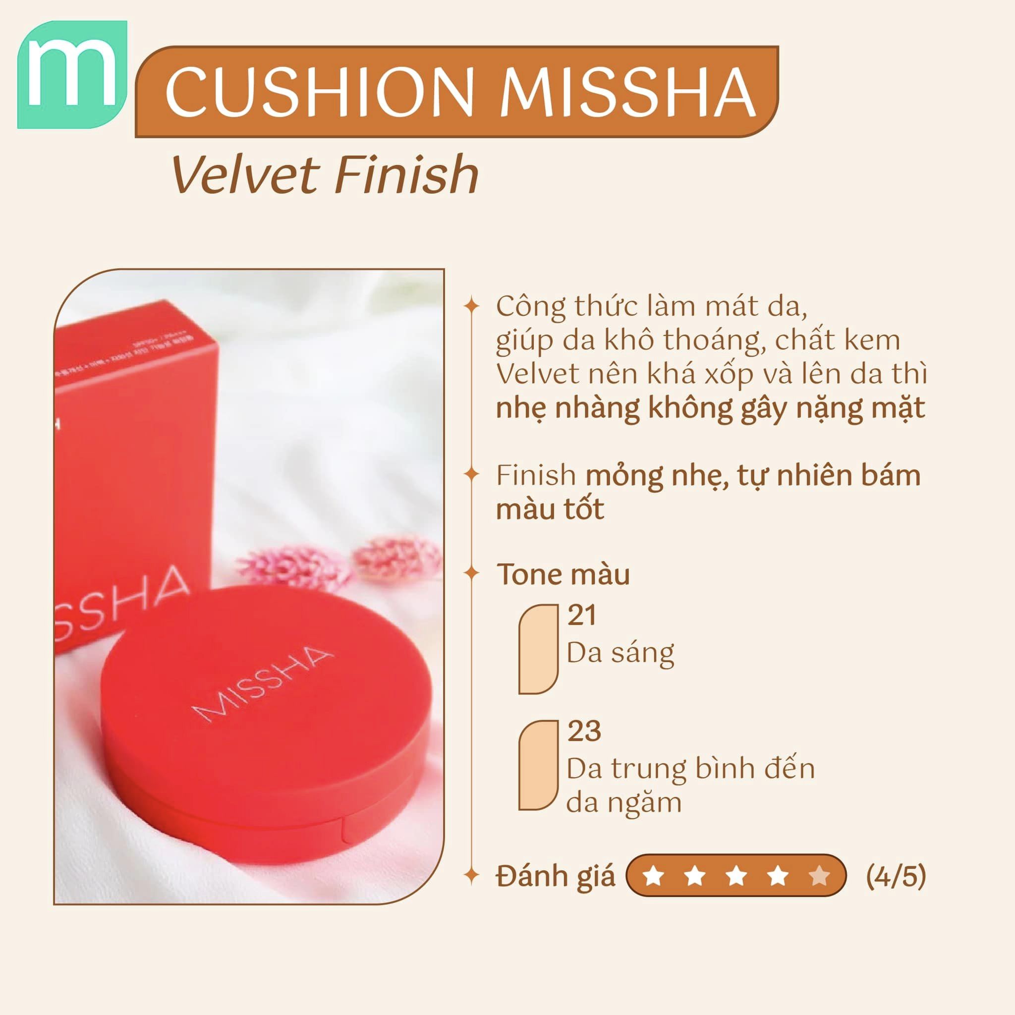 Cushion Kiềm Dầu Đỉnh Cho Mùa Hè