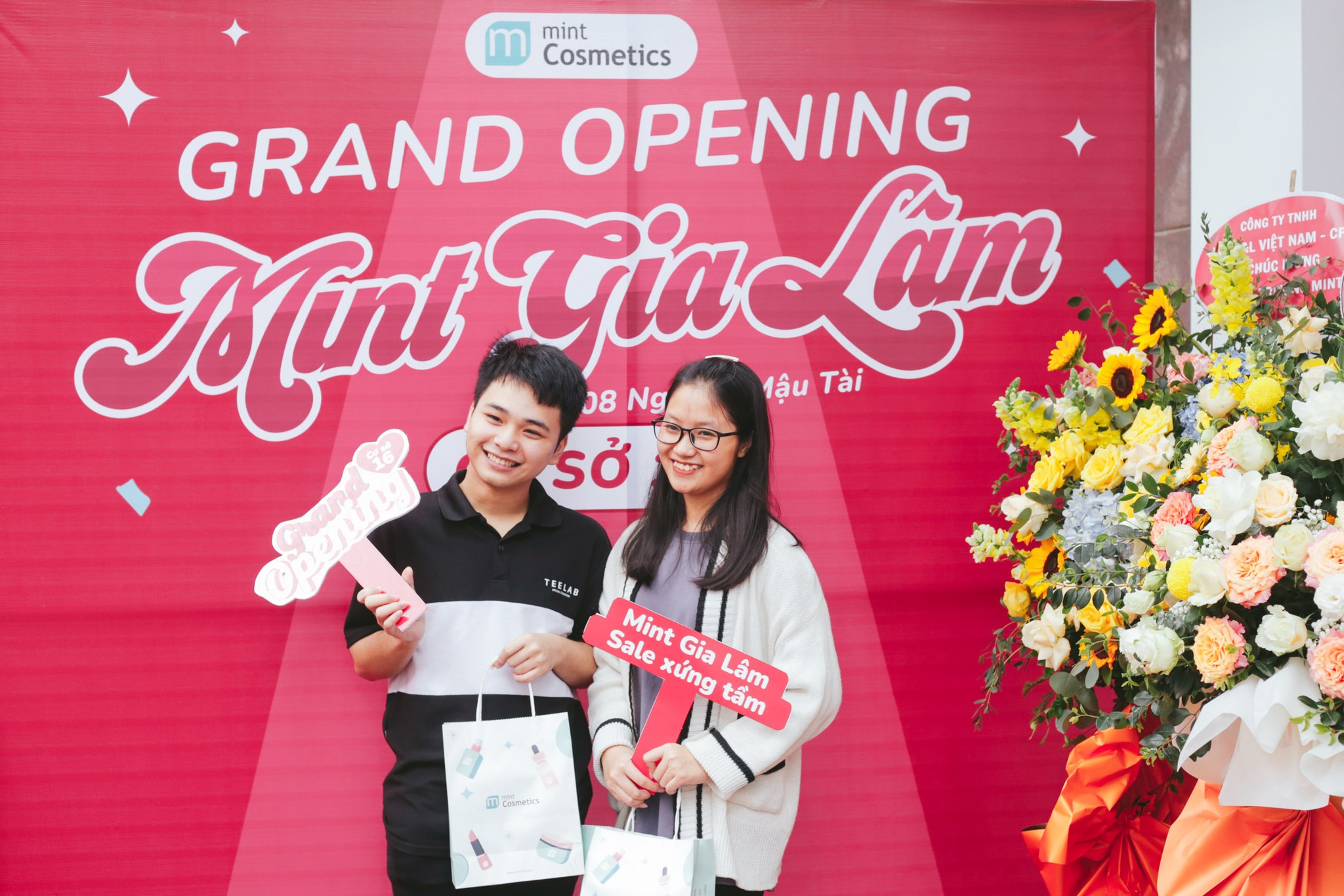 Ngày Đầu Khai Trương Mint Gia Lâm – Thành Công Rực Rỡ