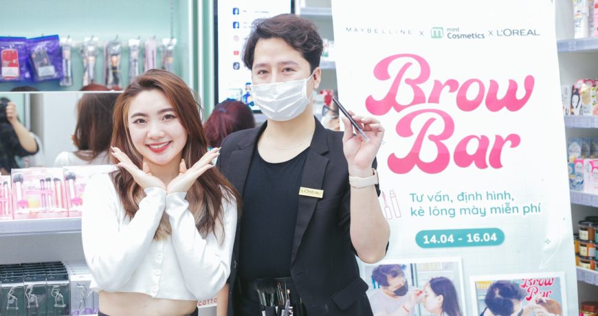 Khai Trương Mint Gia Lâm: BROW BAR – Định Hình Lông Mày Chuẩn Sao