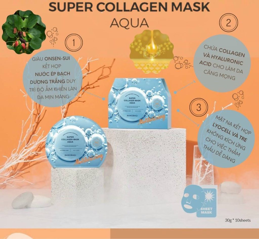 Mặt Nạ Banobagi Super Collagen Mask 30ml Mặt Nạ Banobagi Super Collagen Mask 30ml