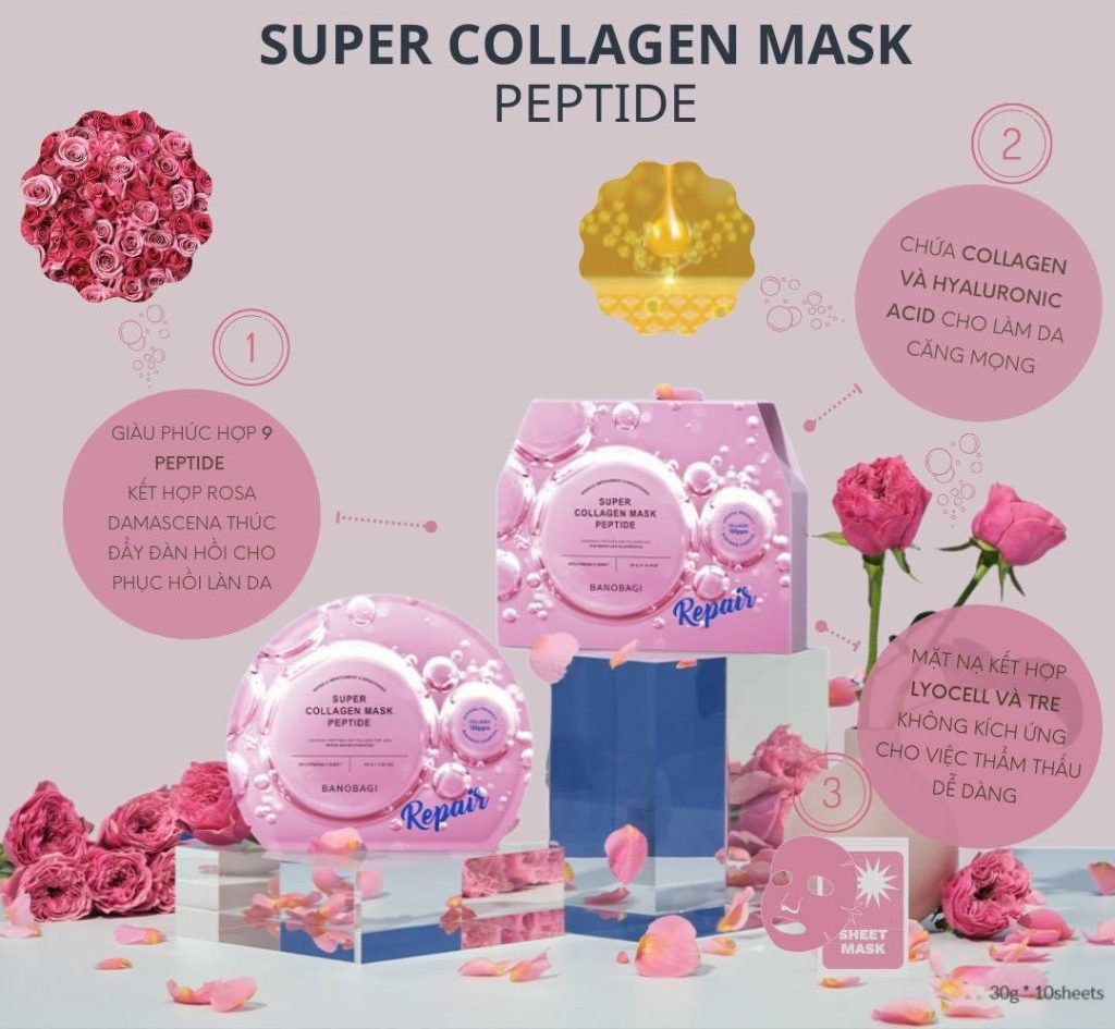 Mặt Nạ Banobagi Super Collagen Mask 30ml Mặt Nạ Banobagi Super Collagen Mask 30ml