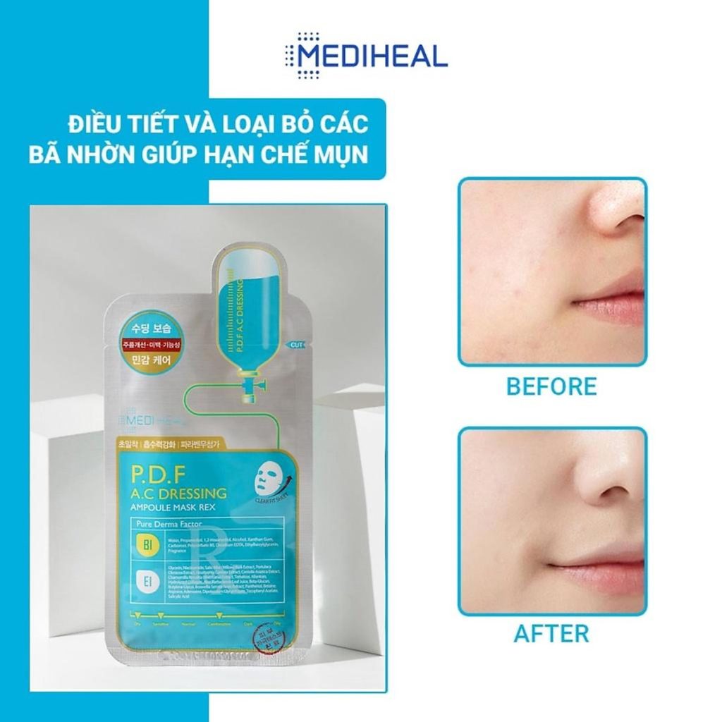 Mặt Nạ Giấy Mediheal Ampoule Mask REX 25ml