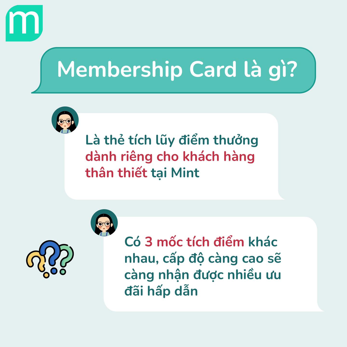 MEMBERSHIP CARD – Đặc Quyền Thẻ Thành Viên Tại Mint